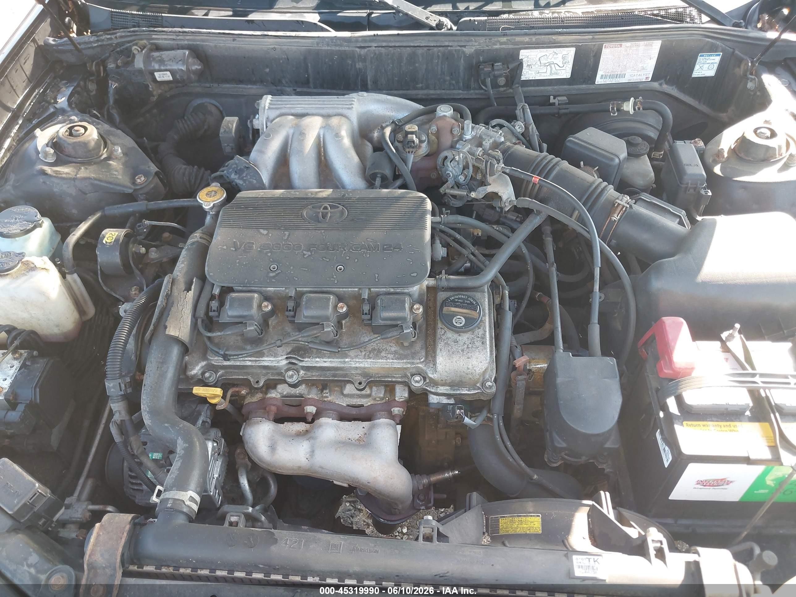 1997 Toyota Avalon Xls Black vin: 4T1BF12B9VU150826