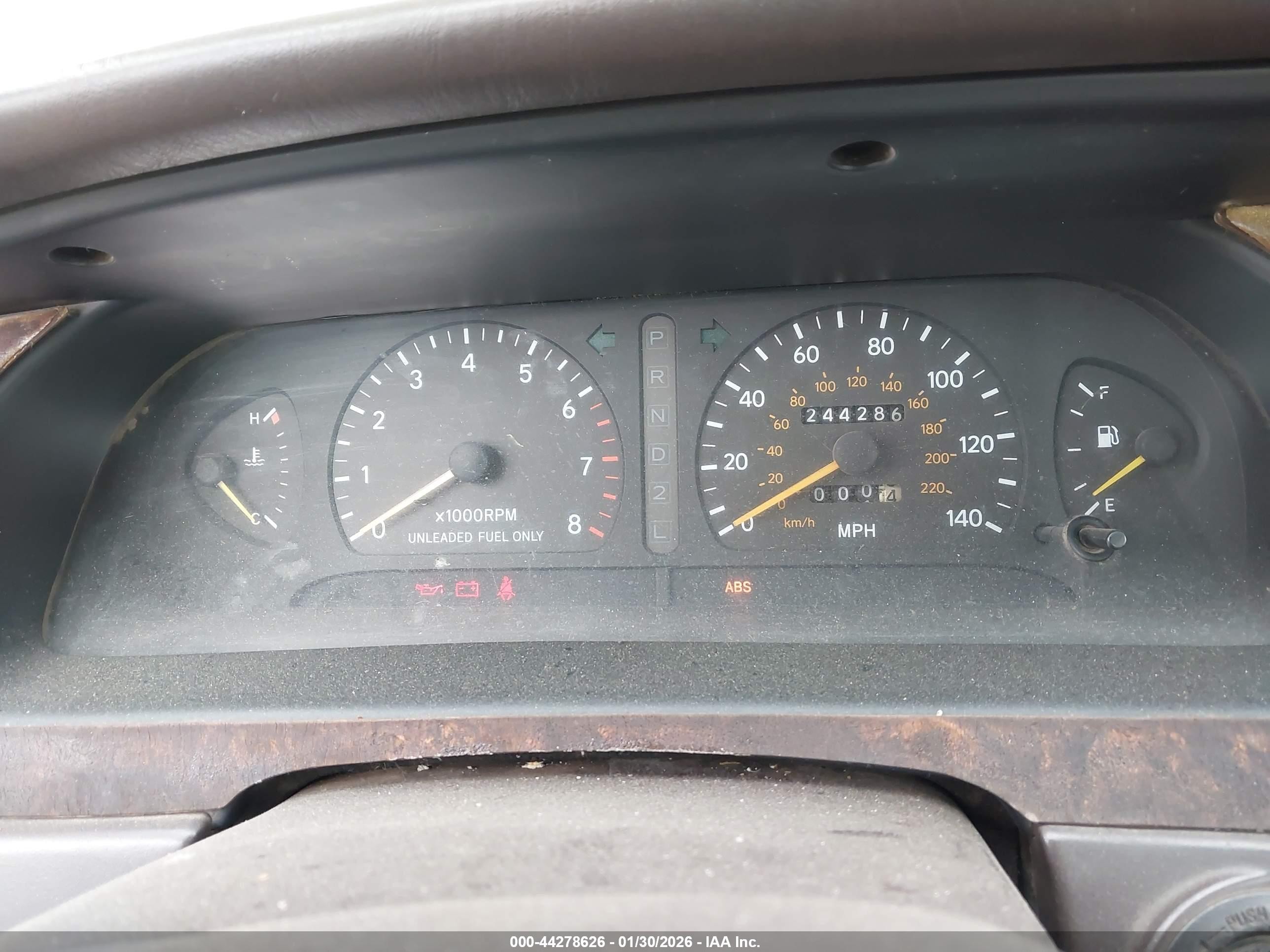 1996 Toyota Avalon Xl/xls Коричневый vin: 4T1BF12BXTU062543