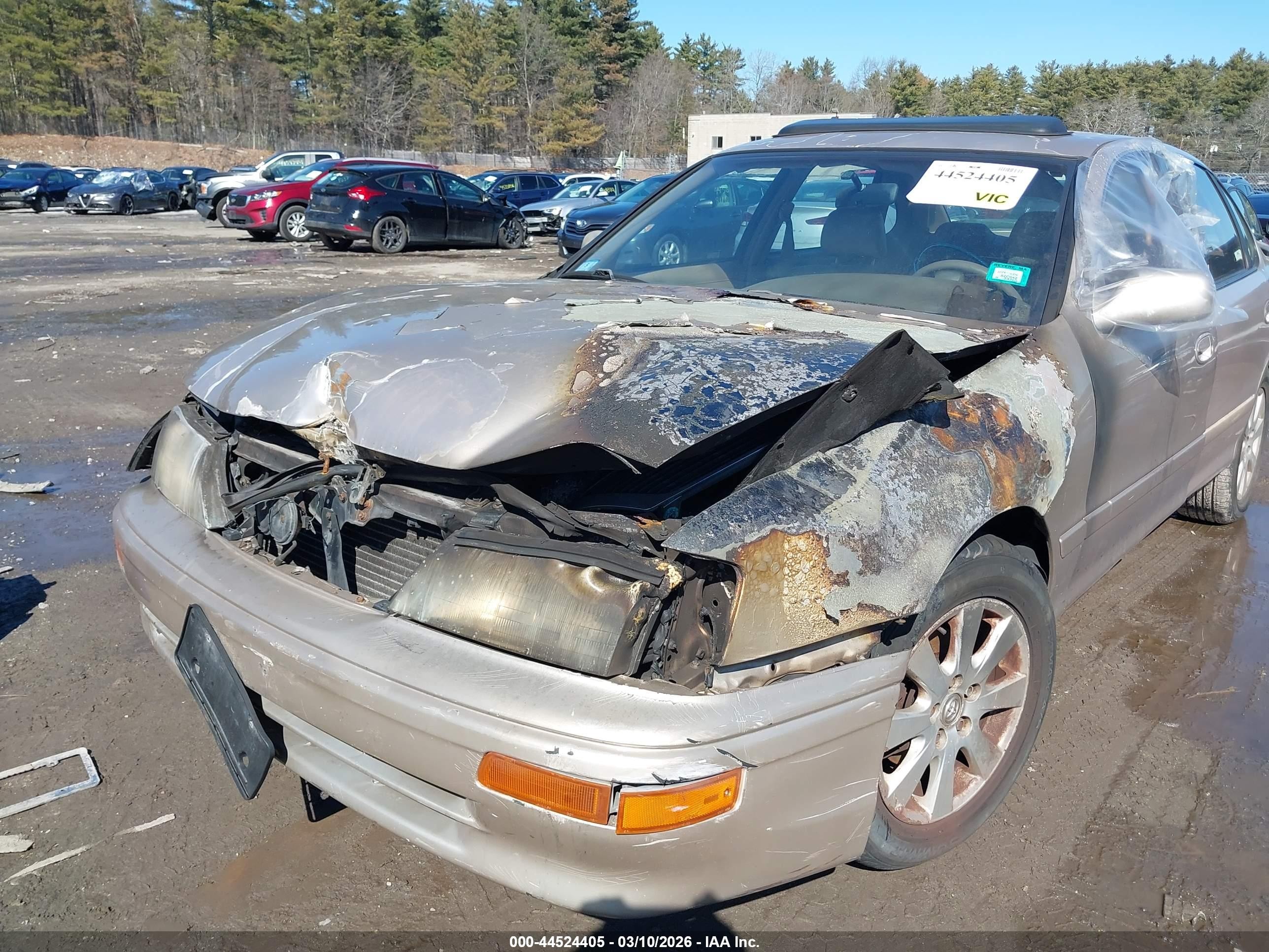 1996 Toyota Avalon Xl/xls Gold vin: 4T1BF12BXTU110901