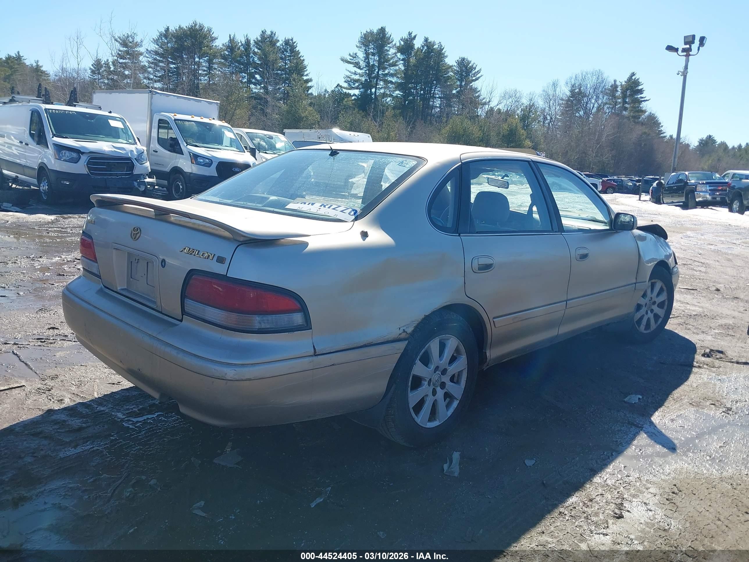 1996 Toyota Avalon Xl/xls Gold vin: 4T1BF12BXTU110901