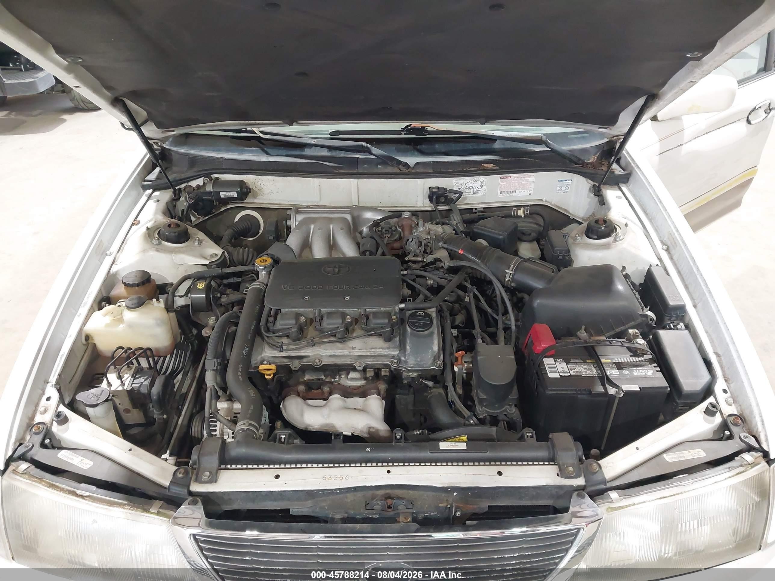1997 Toyota Avalon Xls White vin: 4T1BF12BXVU208619