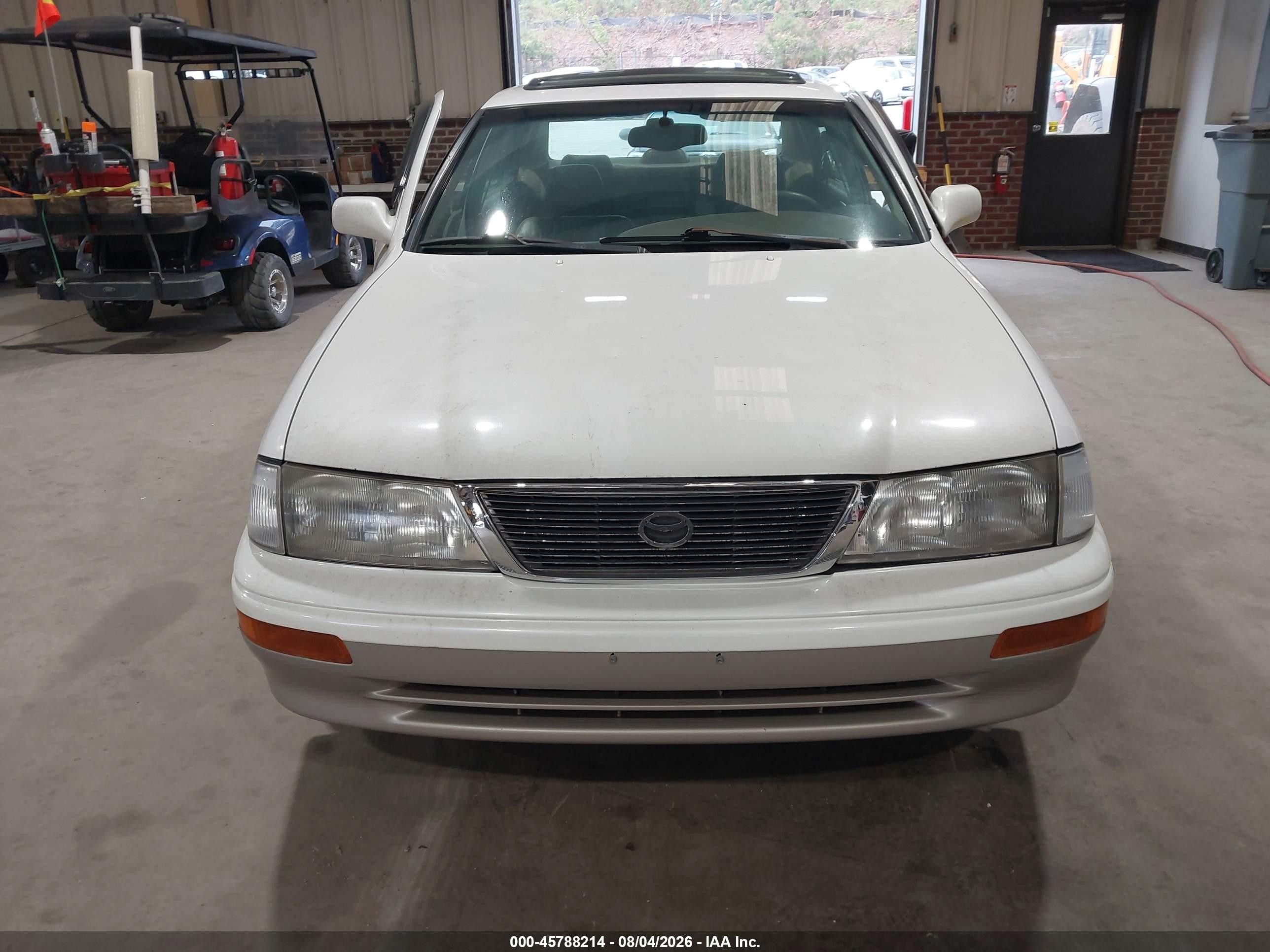 1997 Toyota Avalon Xls White vin: 4T1BF12BXVU208619