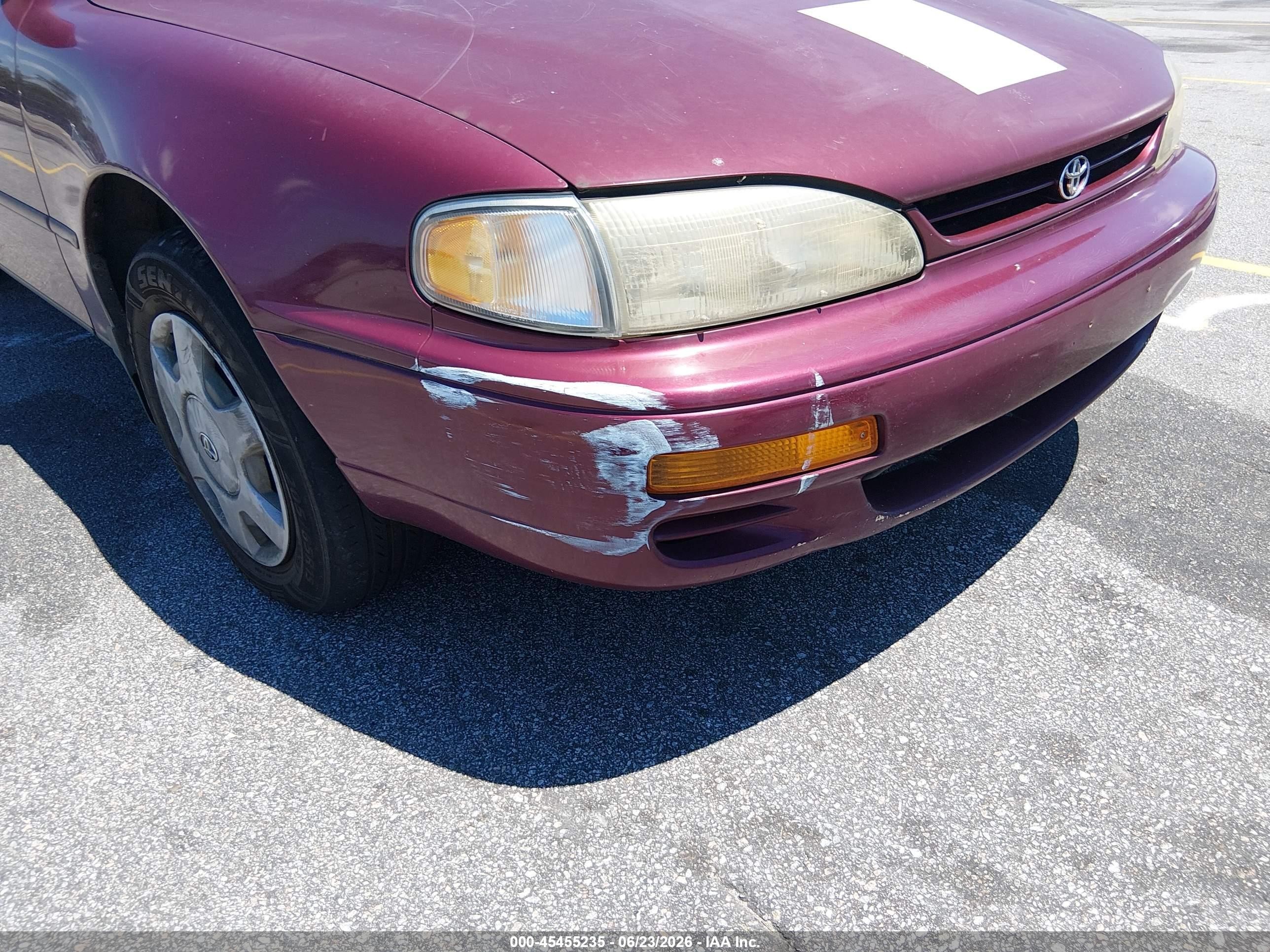 1996 Toyota Camry Le/xle/se Фиолетовый vin: 4T1BF12K0TU139128
