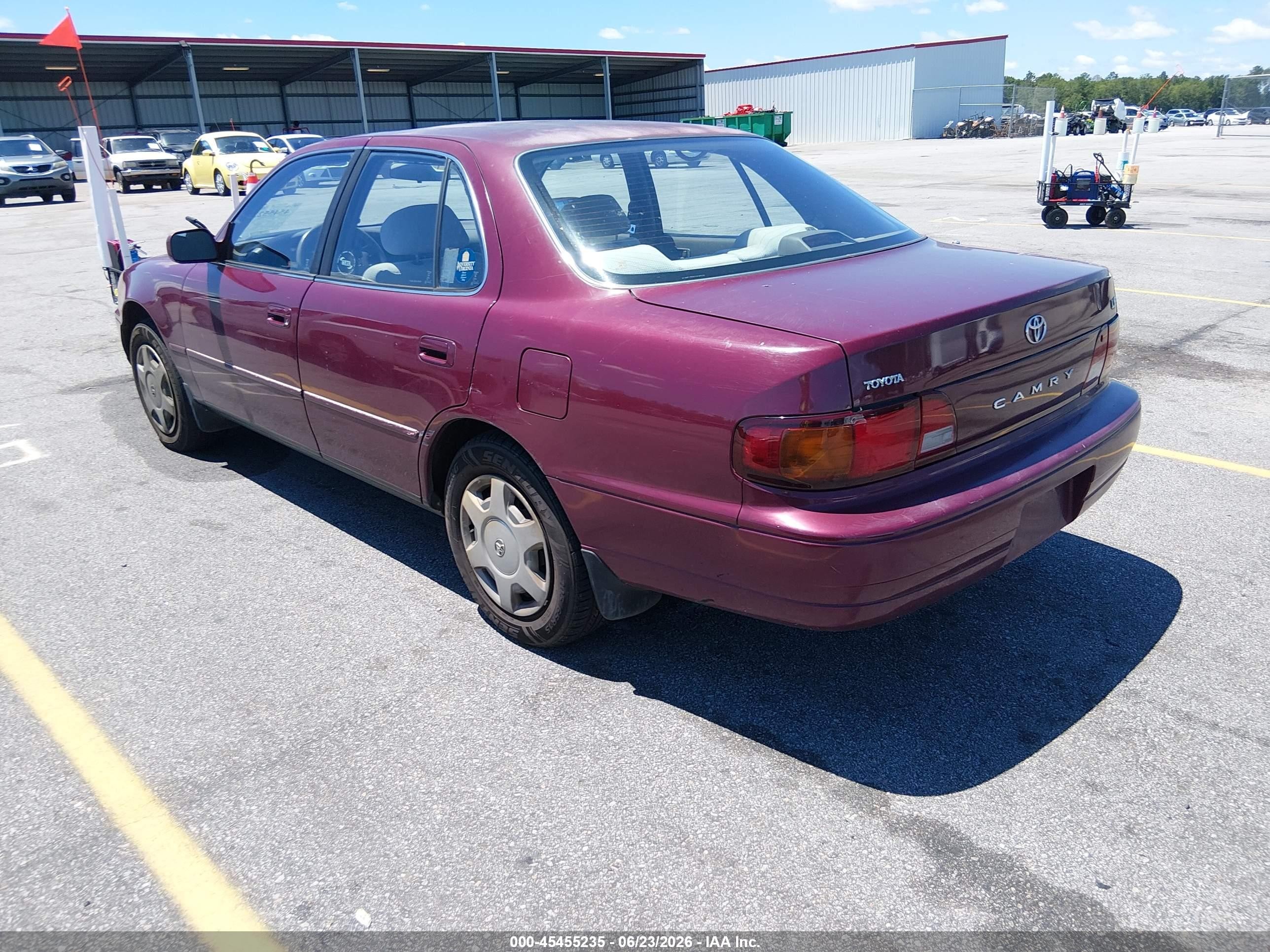 1996 Toyota Camry Le/xle/se Фиолетовый vin: 4T1BF12K0TU139128