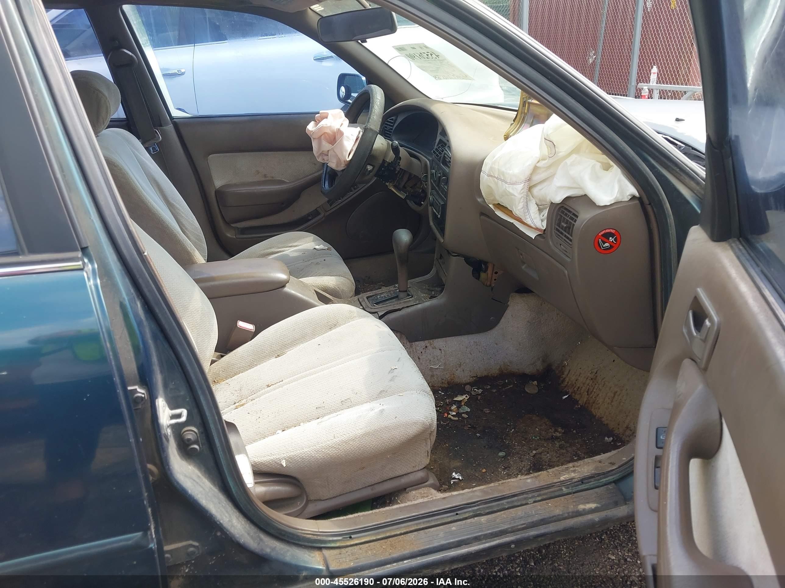 1996 Toyota Camry Le/xle/se Green vin: 4T1BF12K0TU866978