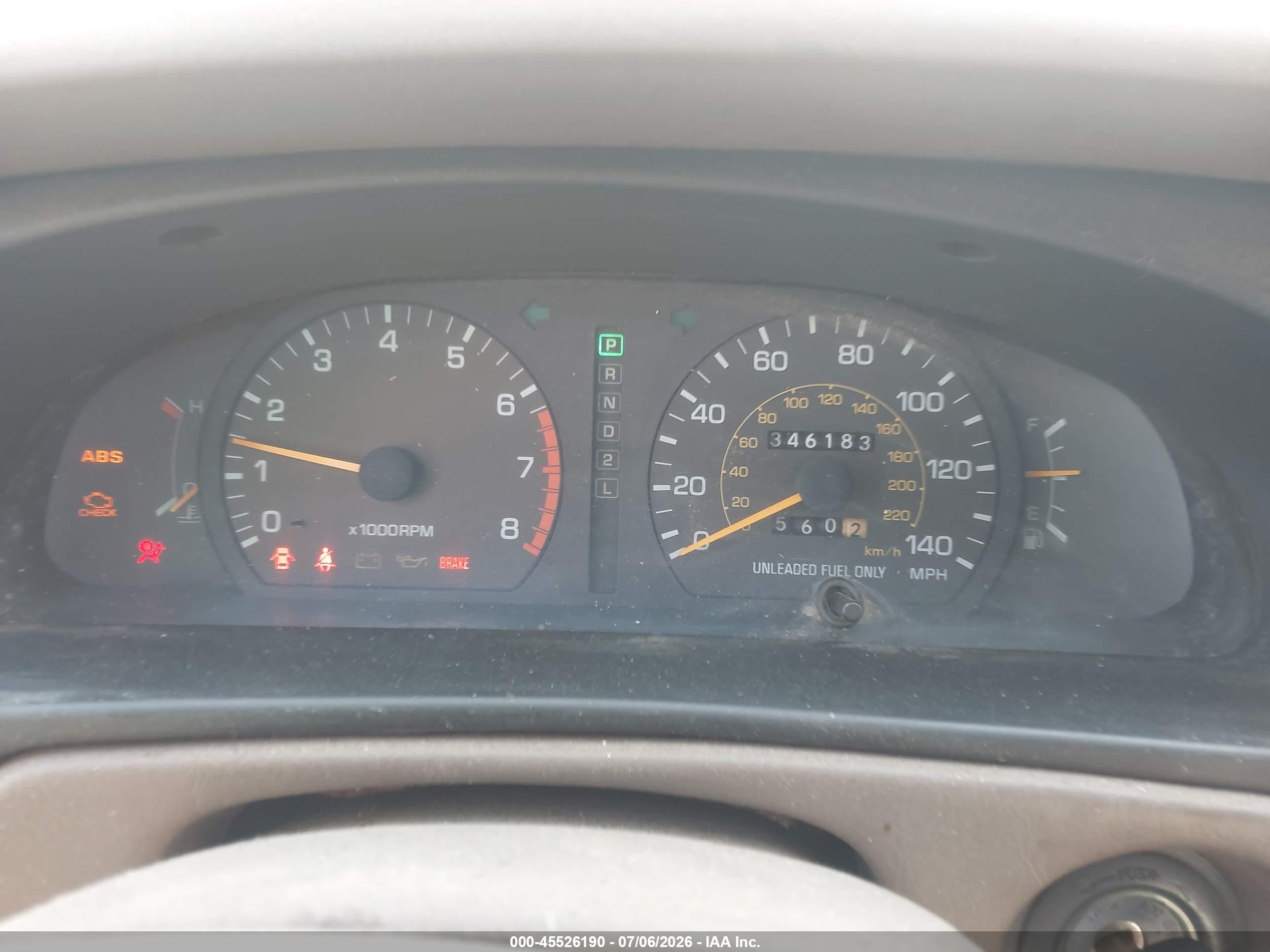 1996 Toyota Camry Le/xle/se Green vin: 4T1BF12K0TU866978