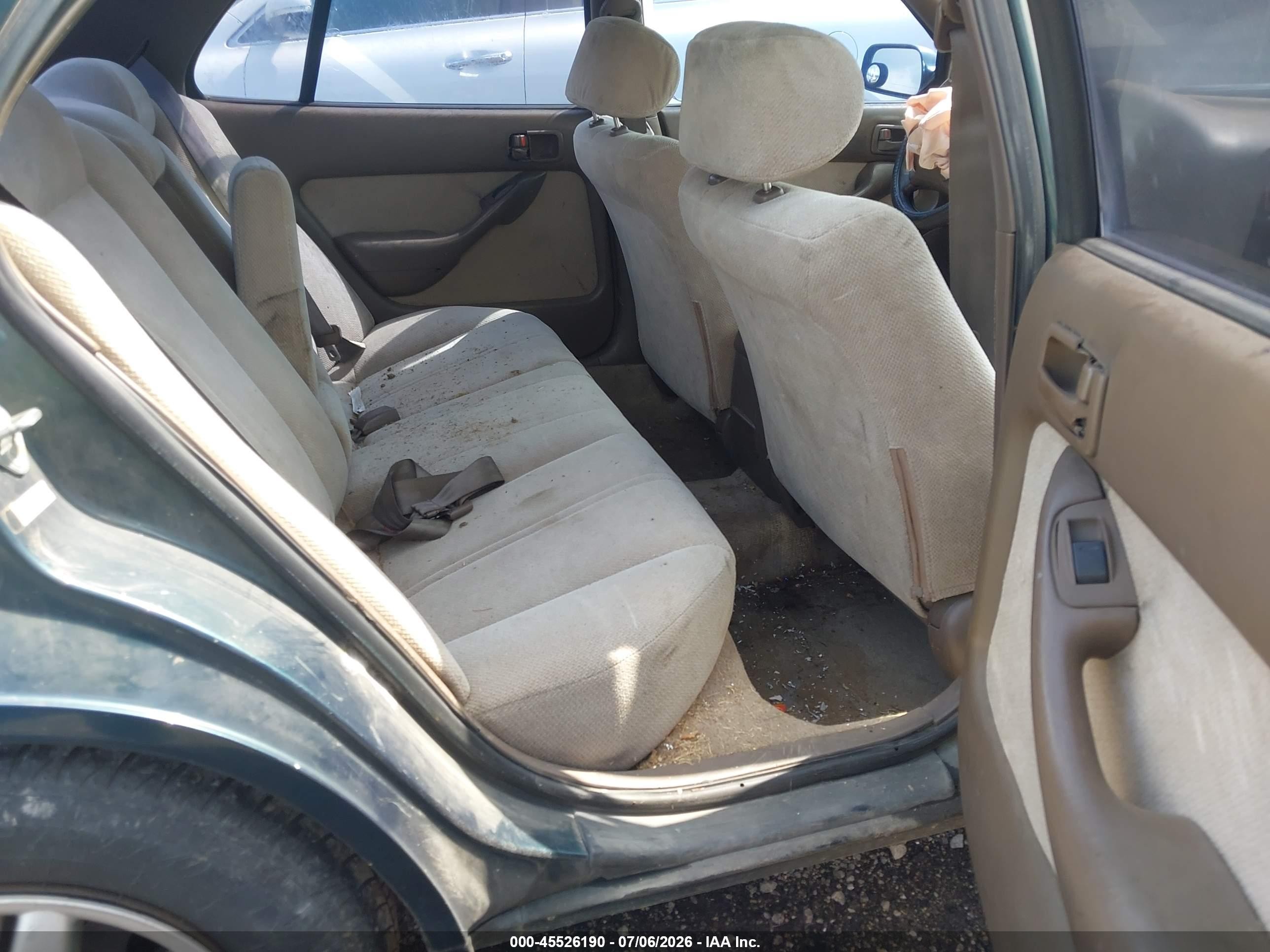 1996 Toyota Camry Le/xle/se Green vin: 4T1BF12K0TU866978