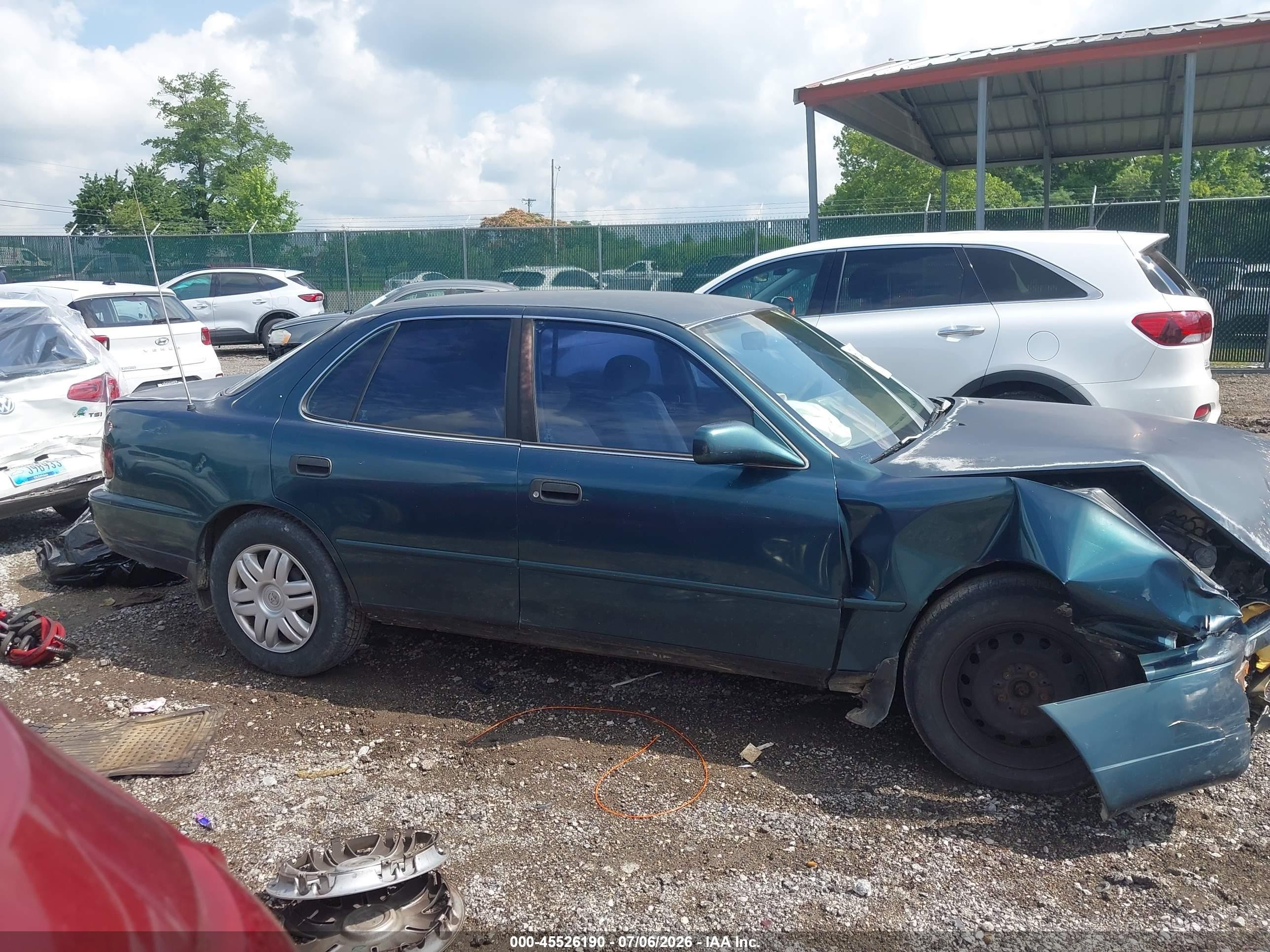 1996 Toyota Camry Le/xle/se Green vin: 4T1BF12K0TU866978