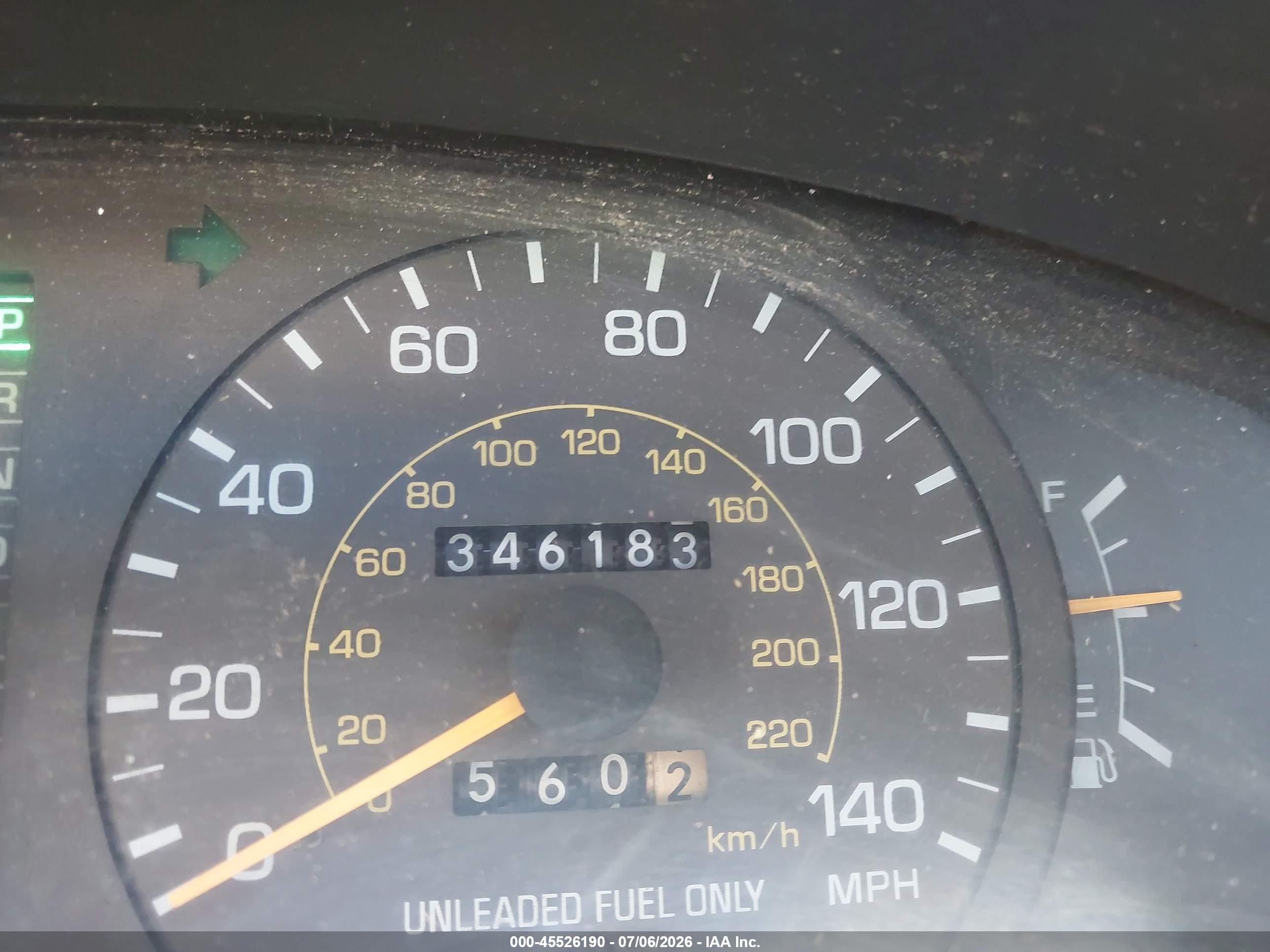 1996 Toyota Camry Le/xle/se Green vin: 4T1BF12K0TU866978