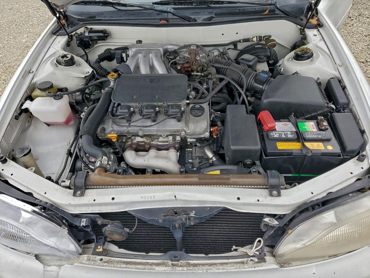 1996 Toyota Camry Le White vin: 4T1BF12K2TU862768