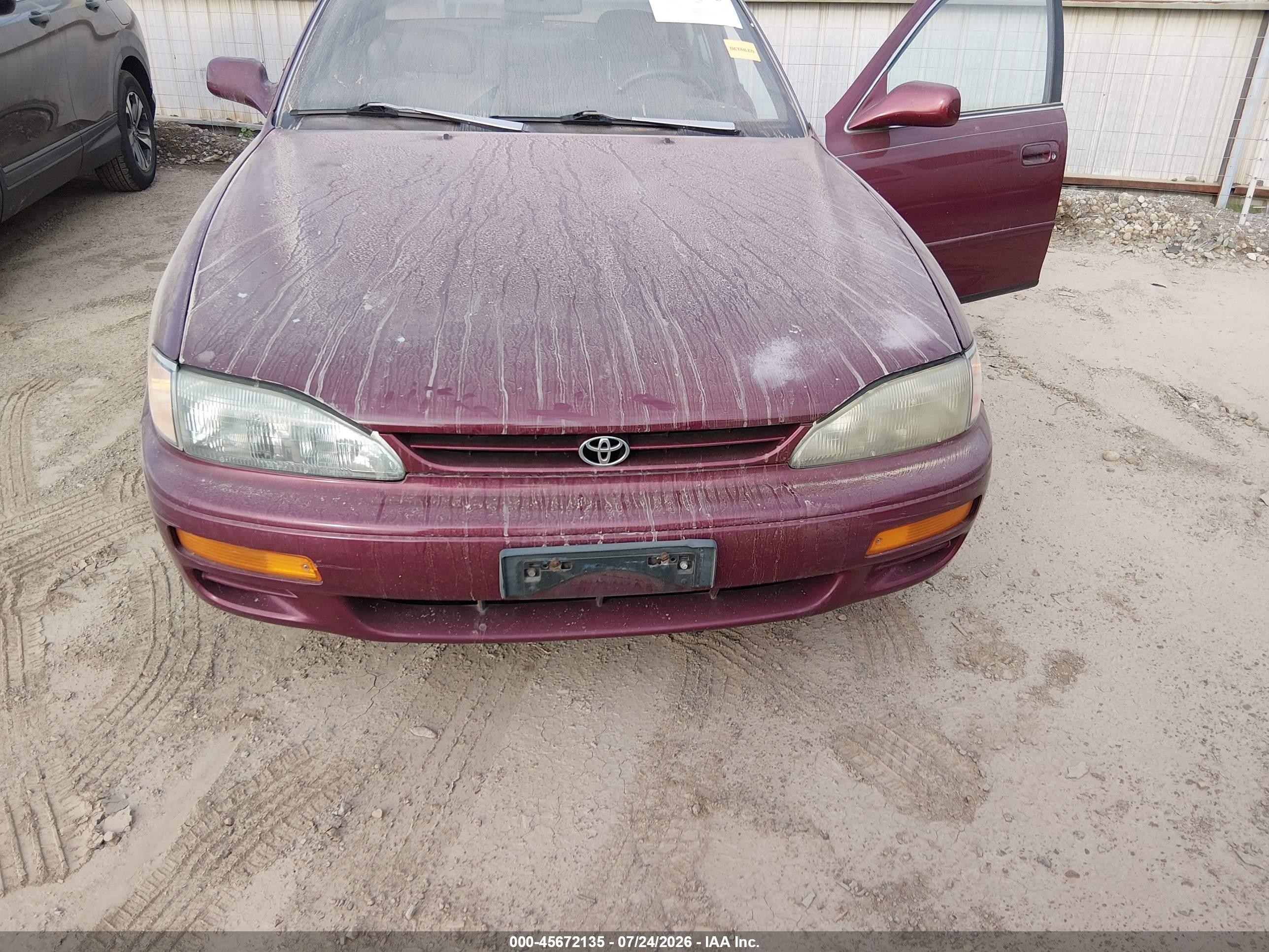 1996 Toyota Camry Le/xle/se Purple vin: 4T1BF12K3TU132903