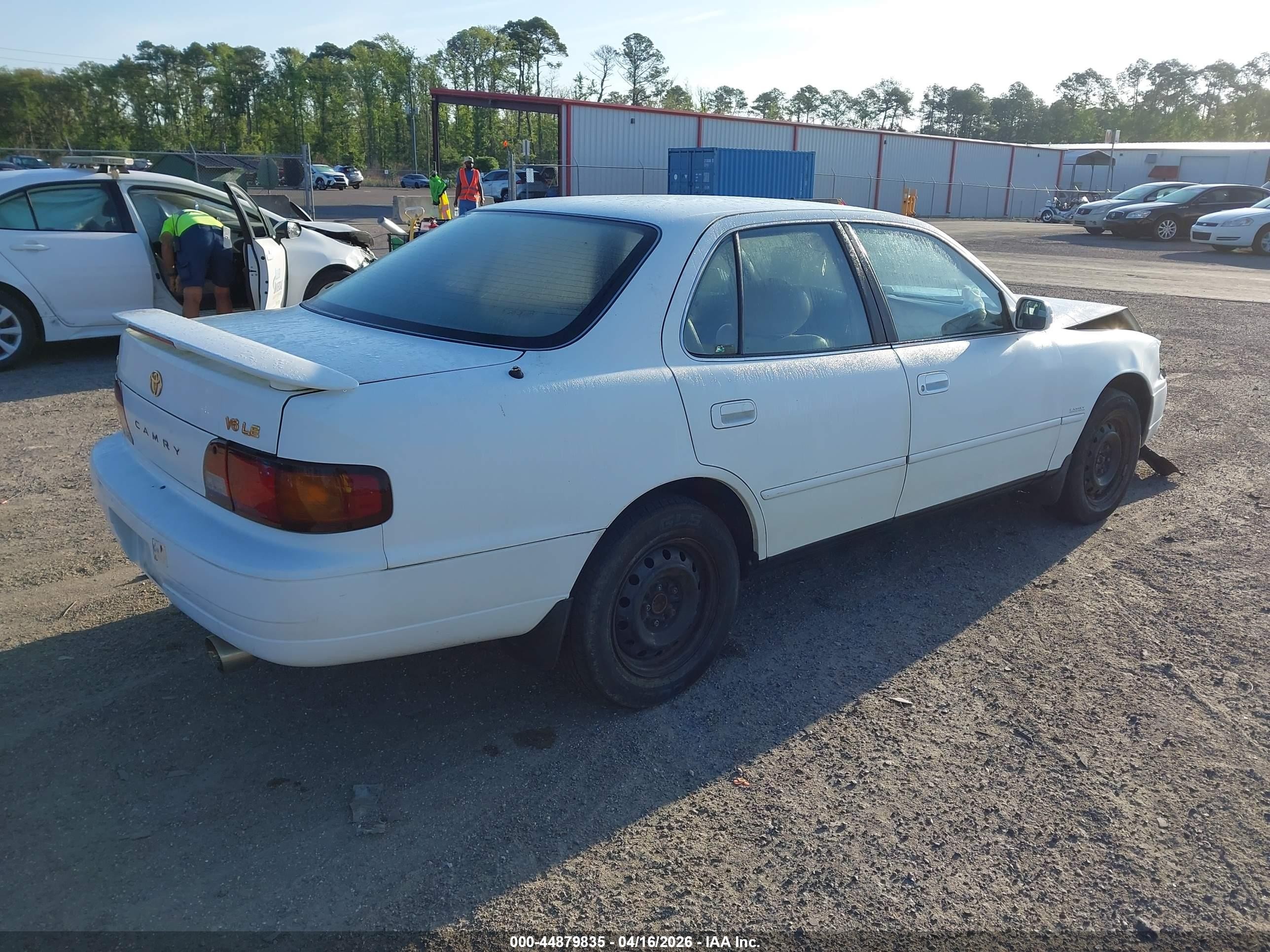 1996 Toyota Camry Le/xle/se White vin: 4T1BF12K3TU868630