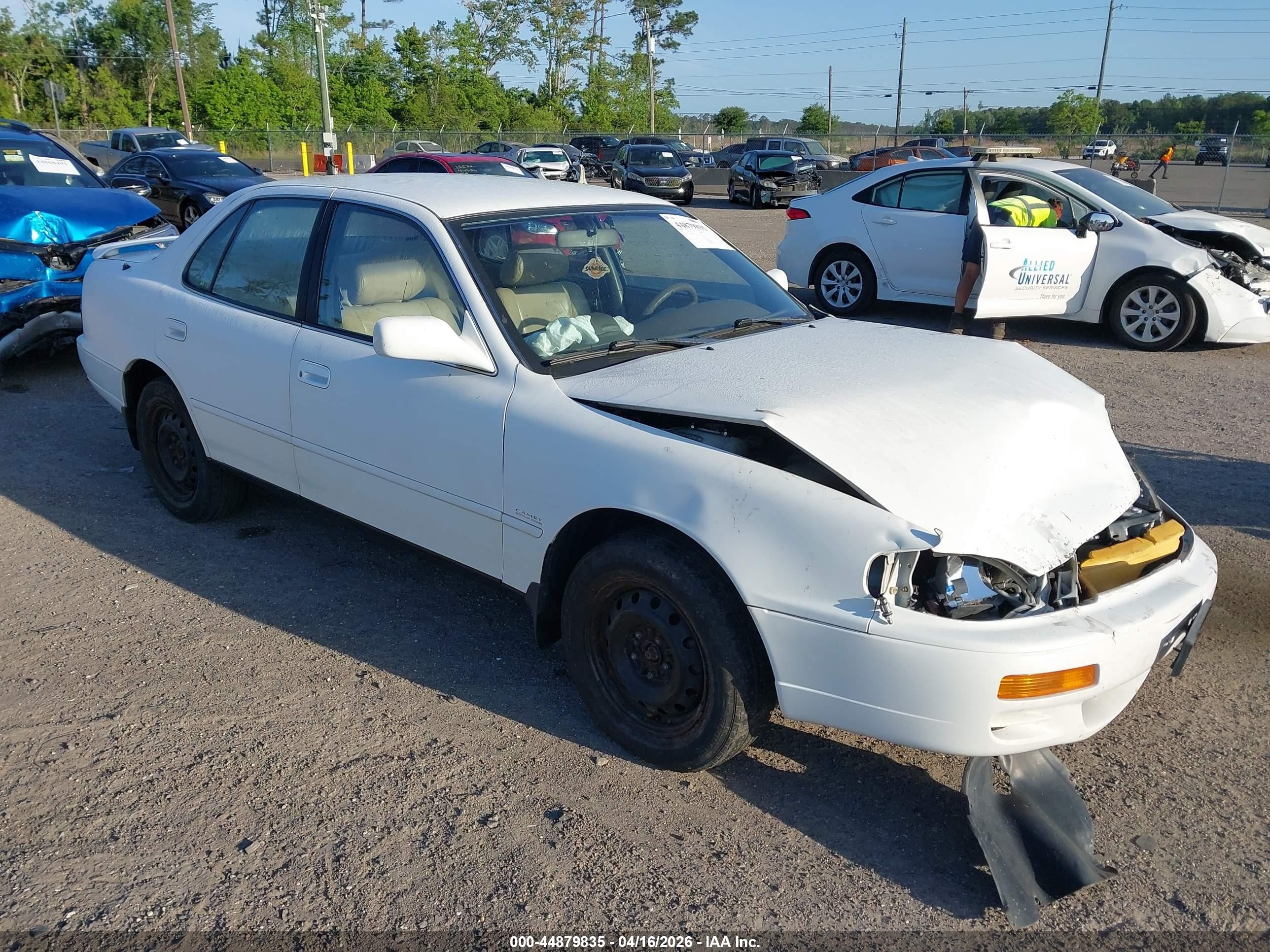 1996 Toyota Camry Le/xle/se White vin: 4T1BF12K3TU868630