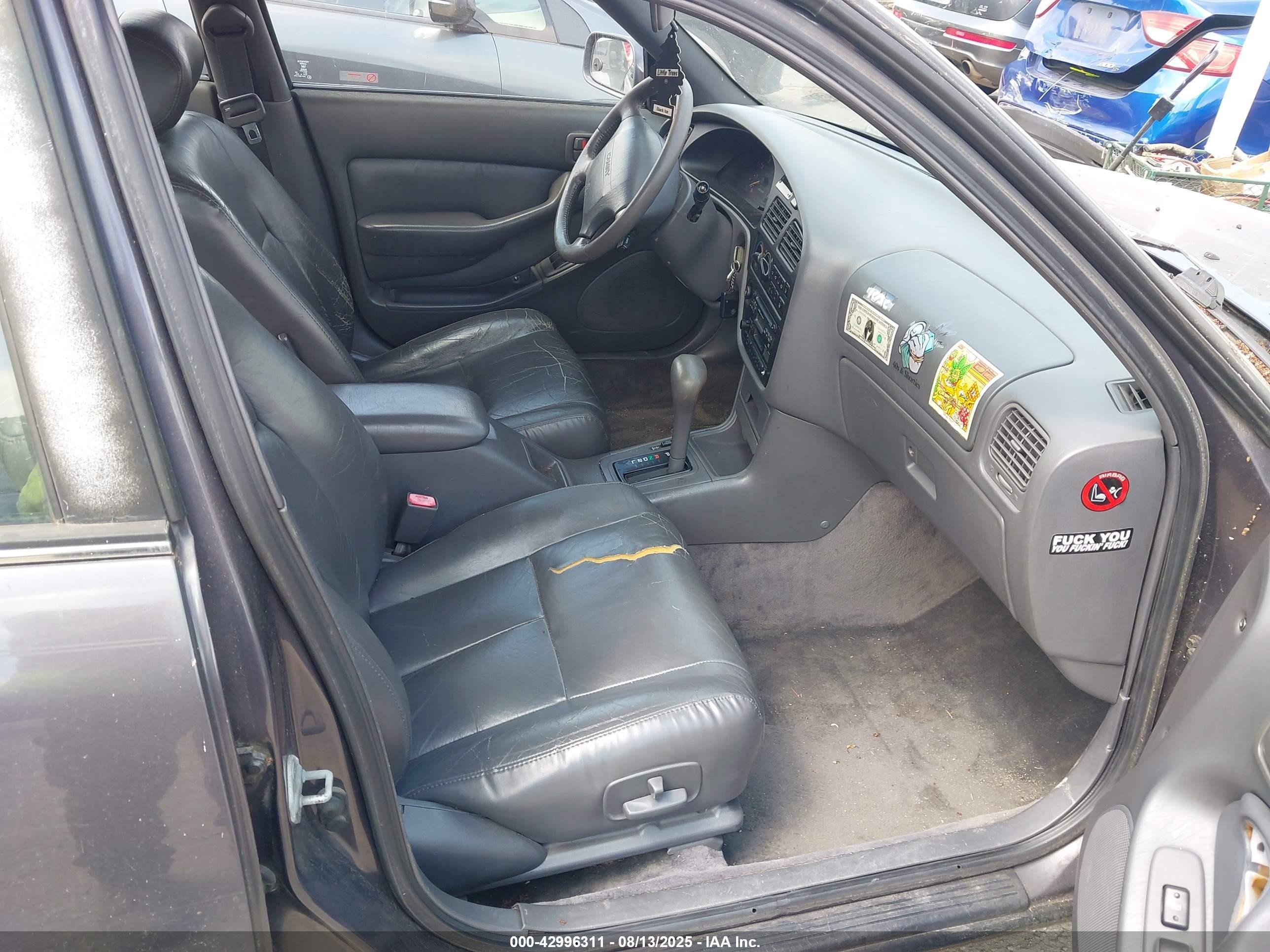 1996 Toyota Camry Le/xle/se Gray vin: 4T1BF12K3TU873648
