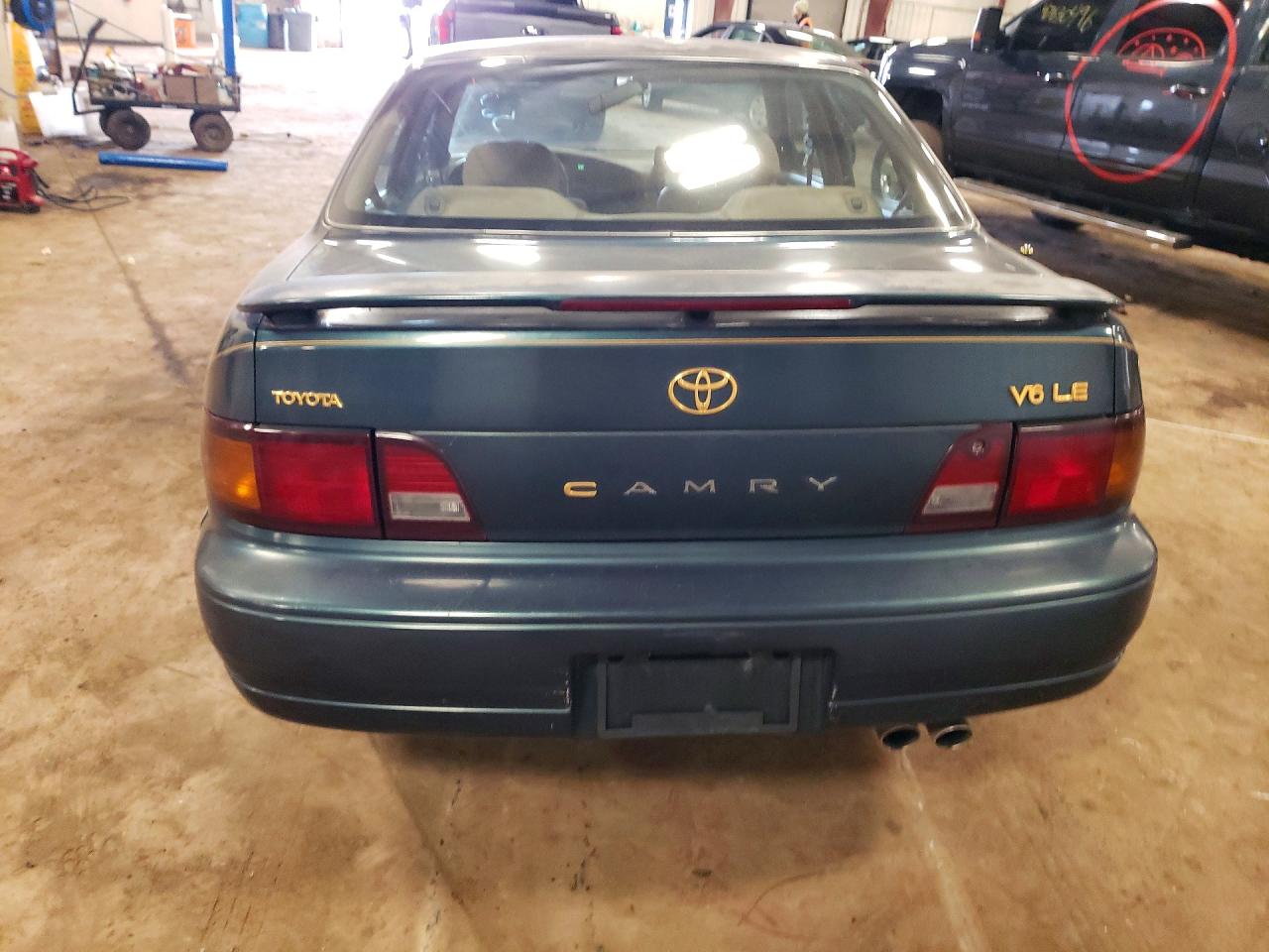 1996 Toyota Camry Le V6 Зеленый vin: 4T1BF12K4TU870967