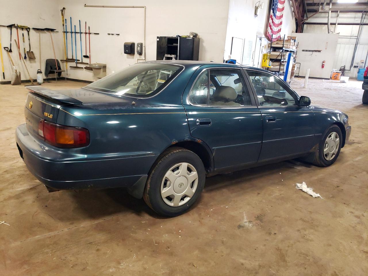 1996 Toyota Camry Le V6 Зеленый vin: 4T1BF12K4TU870967