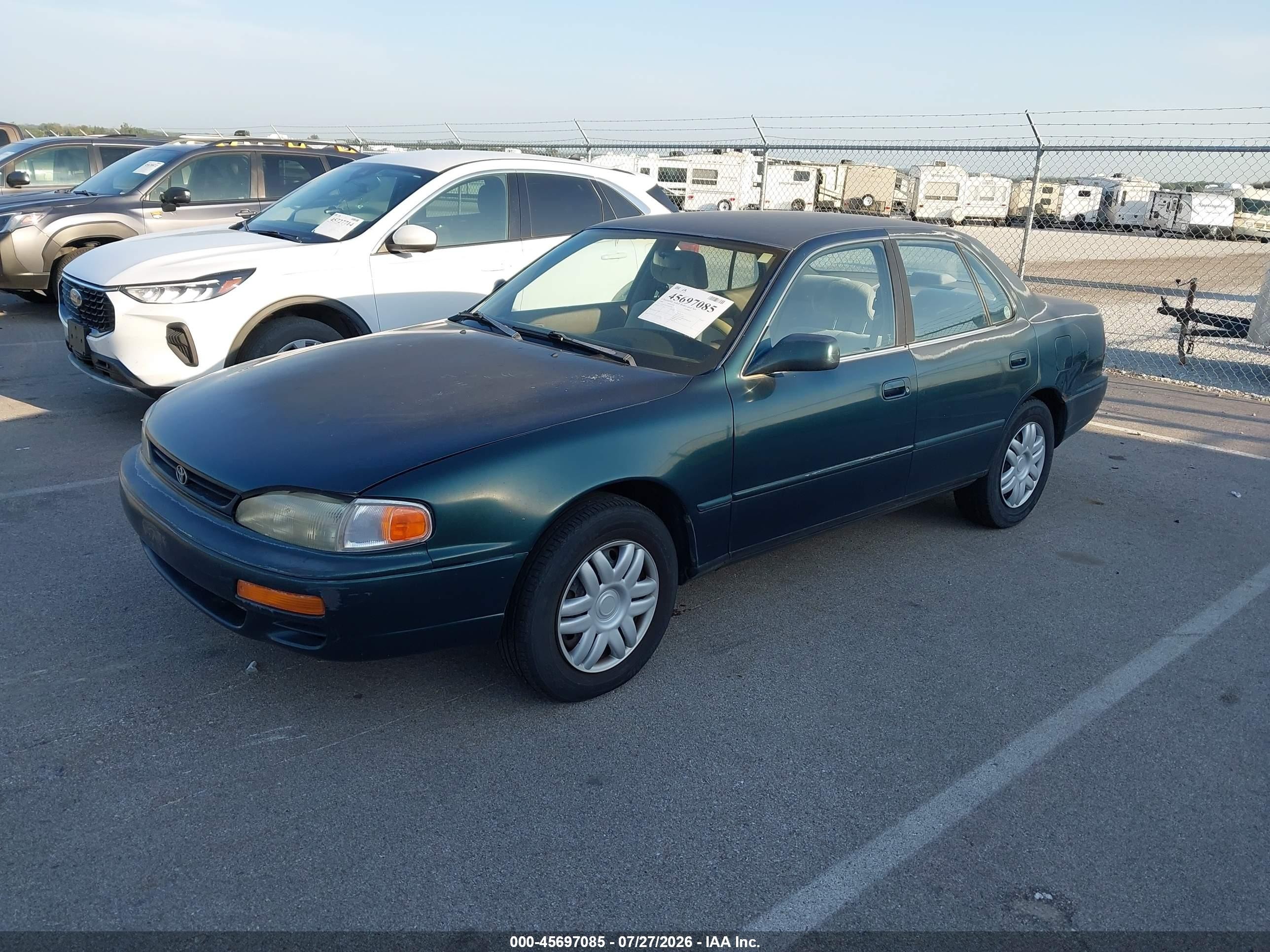 1996 Toyota Camry Le/xle/se Green vin: 4T1BF12K5TU866331