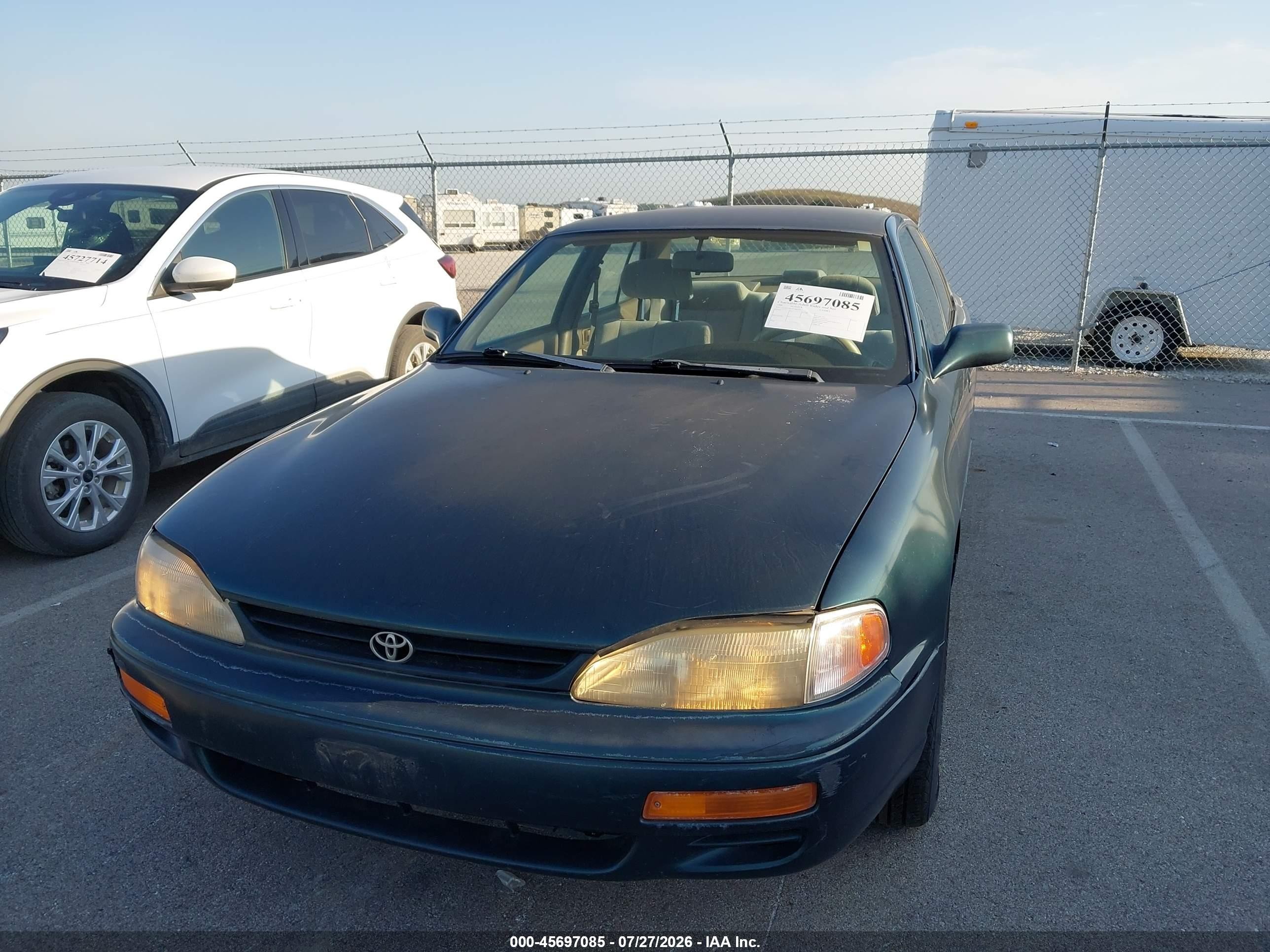 1996 Toyota Camry Le/xle/se Green vin: 4T1BF12K5TU866331