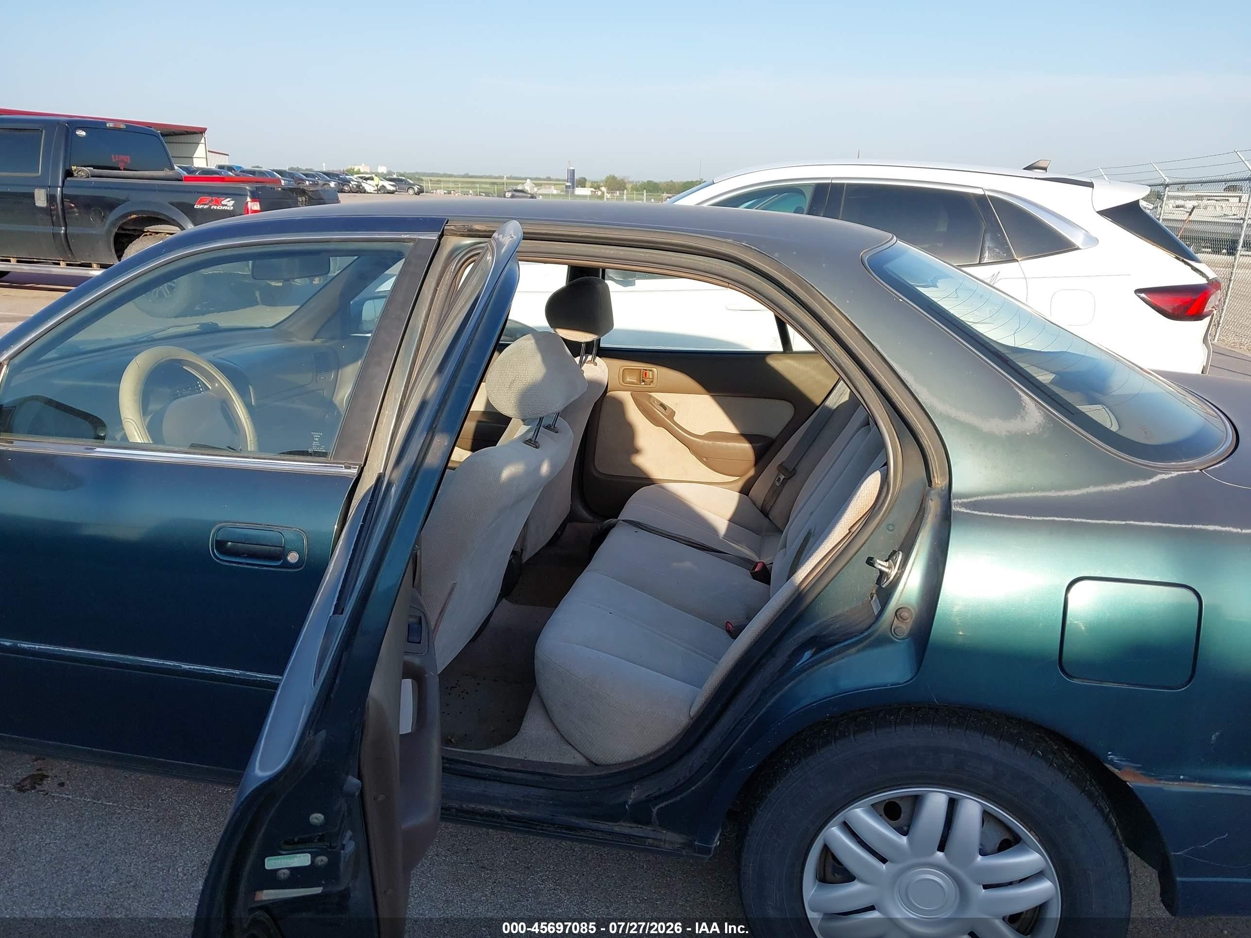 1996 Toyota Camry Le/xle/se Green vin: 4T1BF12K5TU866331