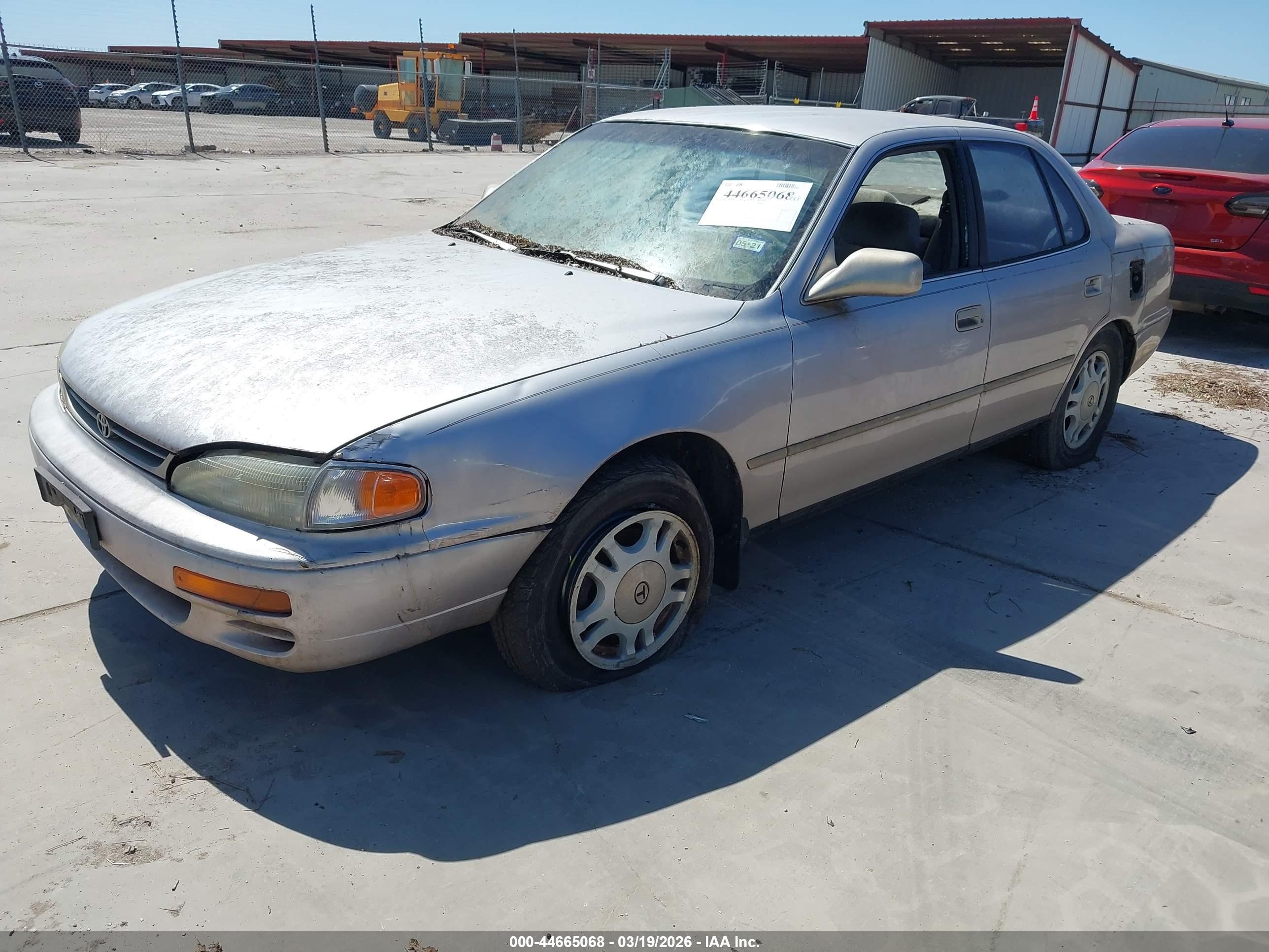1996 Toyota Camry Le/xle/se Silver vin: 4T1BF12K8TU133013