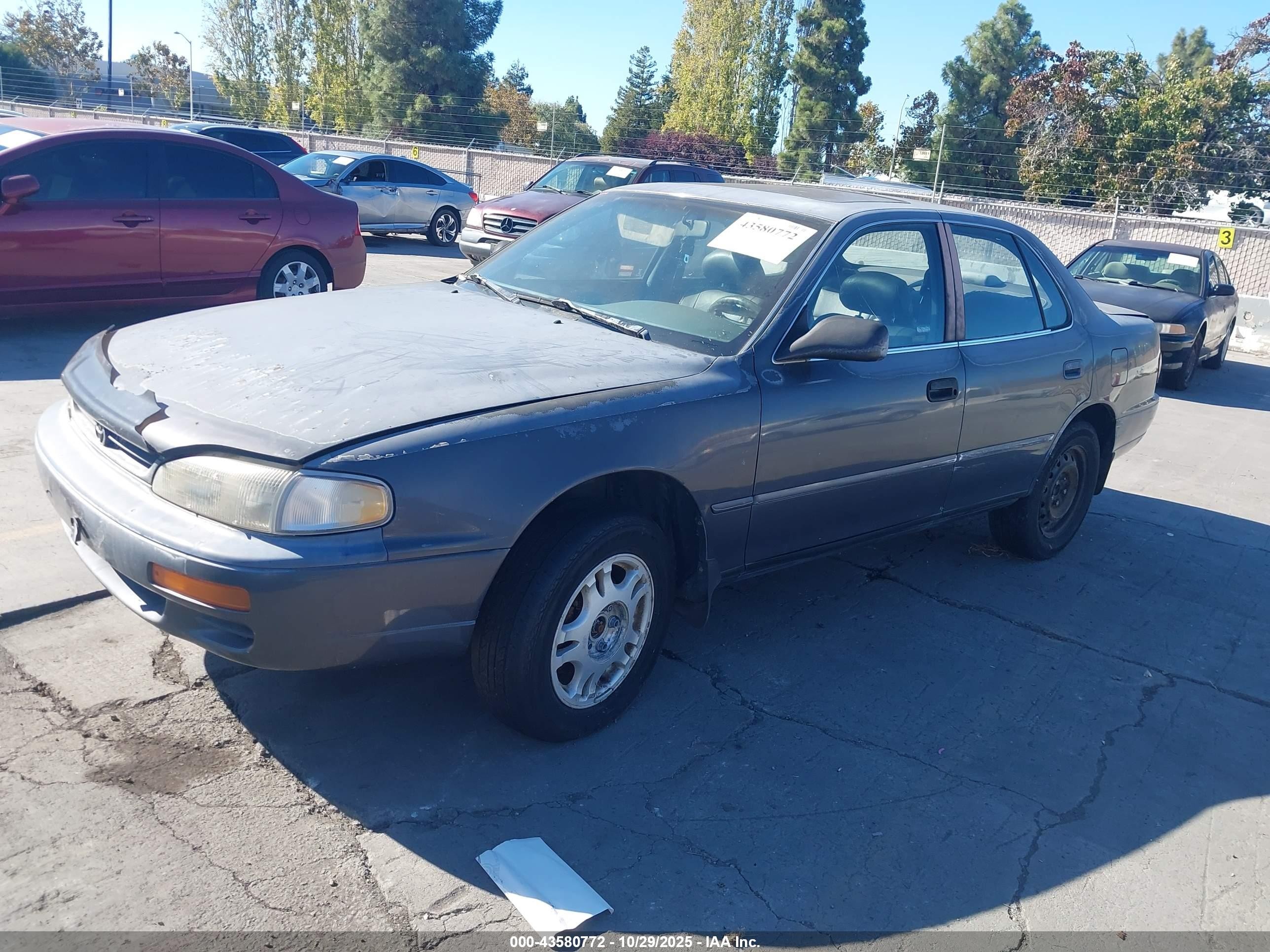 1996 Toyota Camry Le/xle/se Gray vin: 4T1BF12K9TU867269