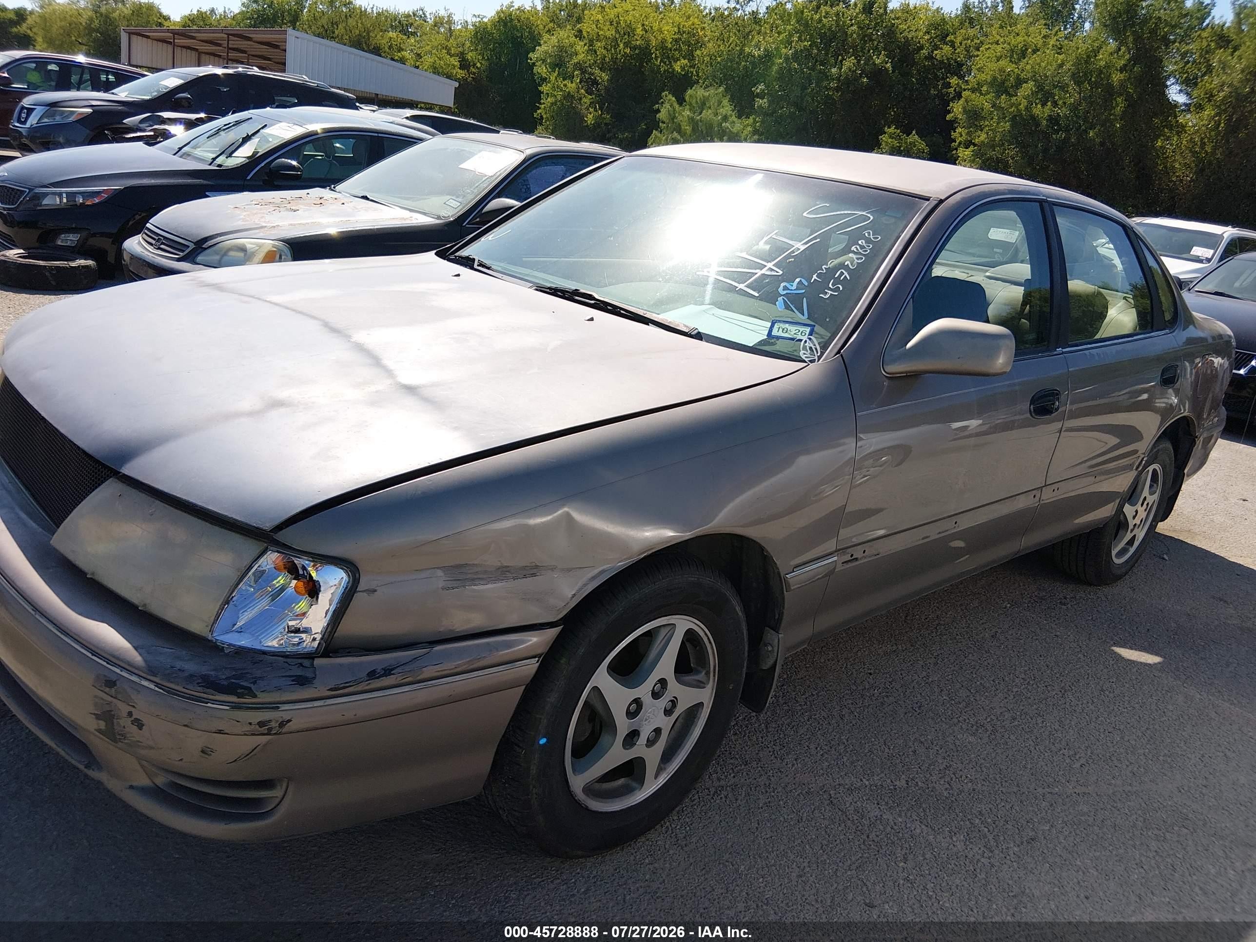 1998 Toyota Avalon Xl Brown vin: 4T1BF18B0WU286450