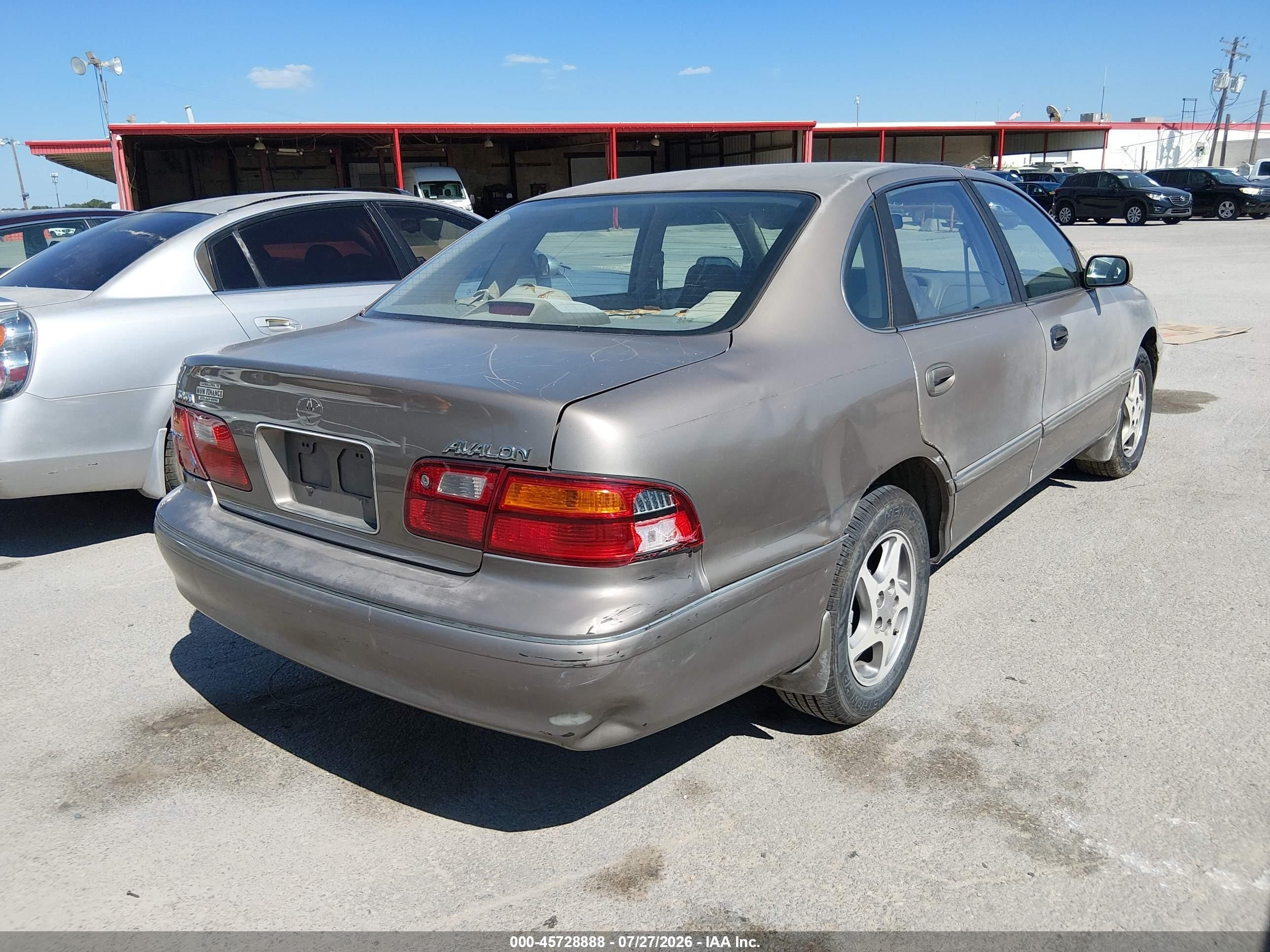 1998 Toyota Avalon Xl Brown vin: 4T1BF18B0WU286450