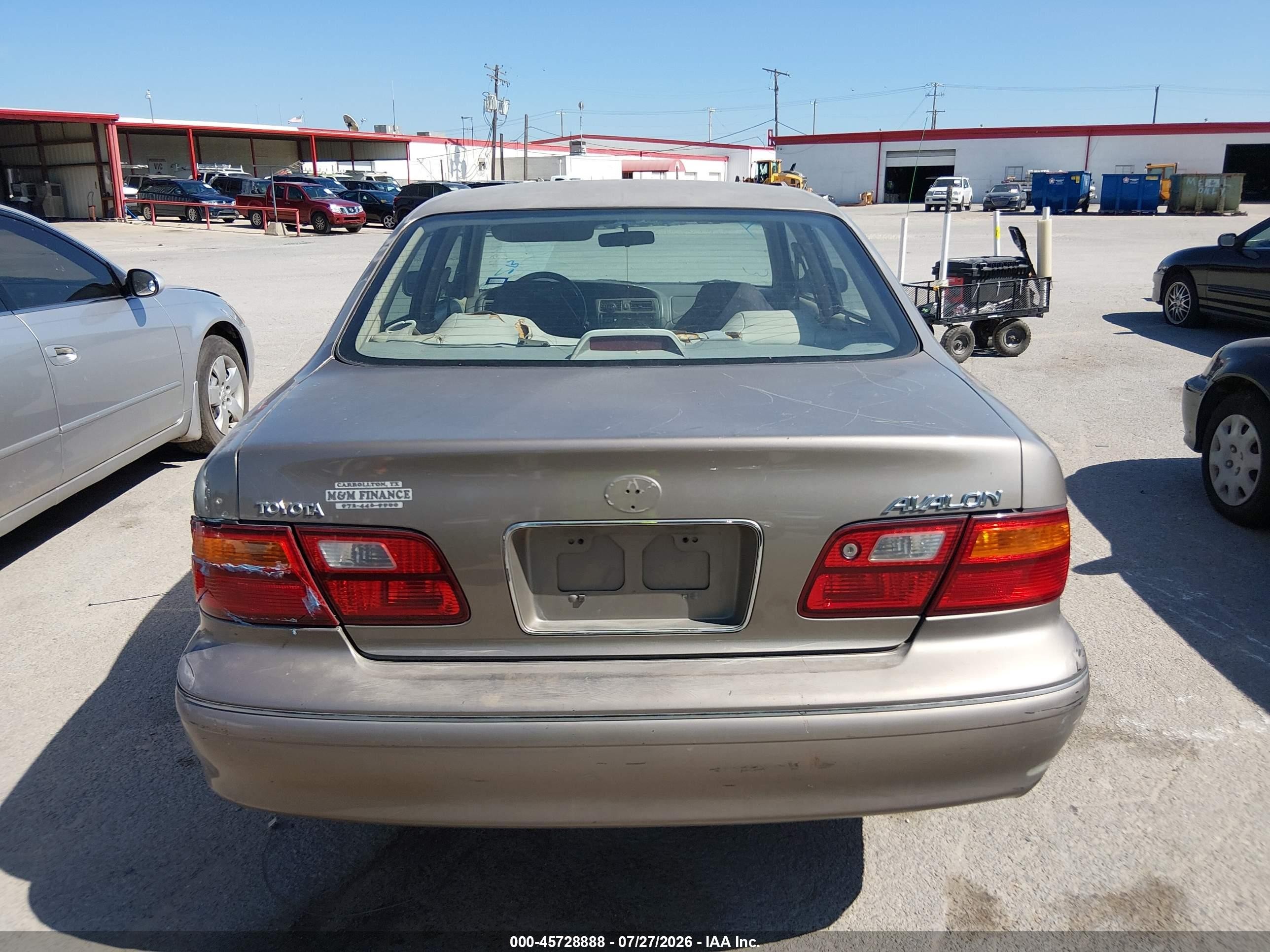 1998 Toyota Avalon Xl Brown vin: 4T1BF18B0WU286450