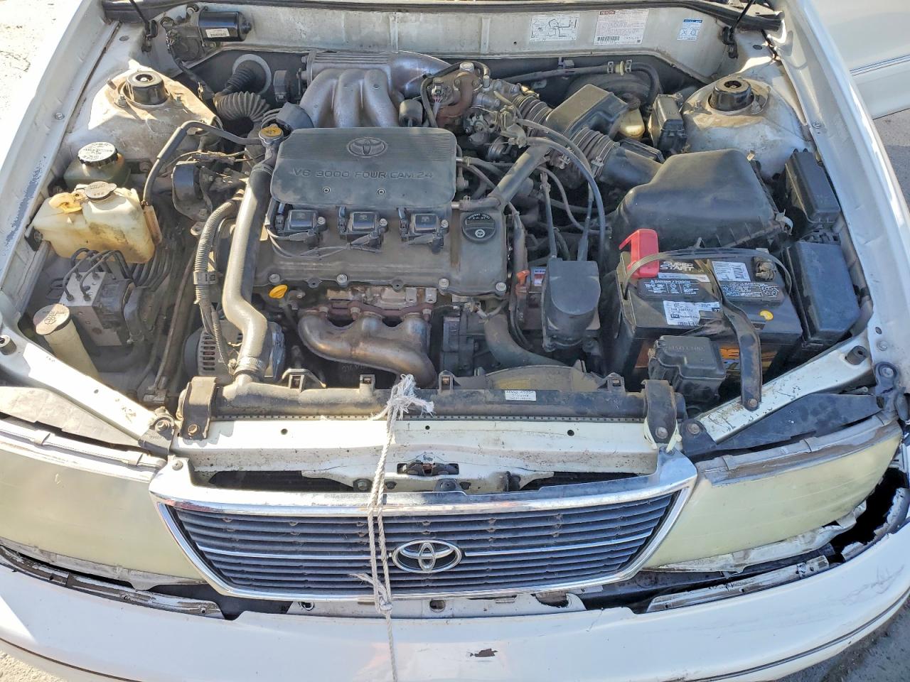 1999 Toyota Avalon Xl White vin: 4T1BF18B0XU334904
