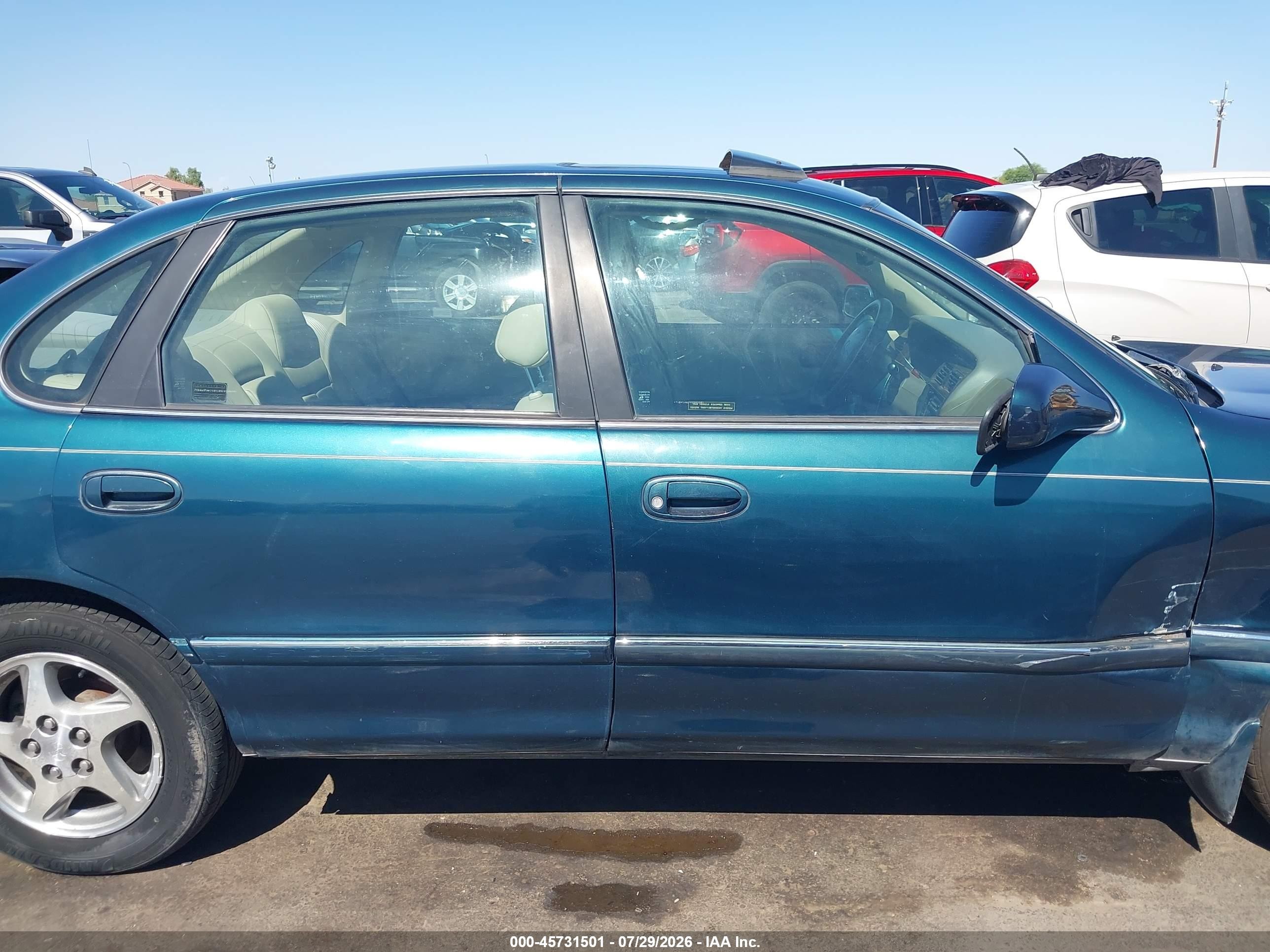 1998 Toyota Avalon Xls Green vin: 4T1BF18B1WU280981