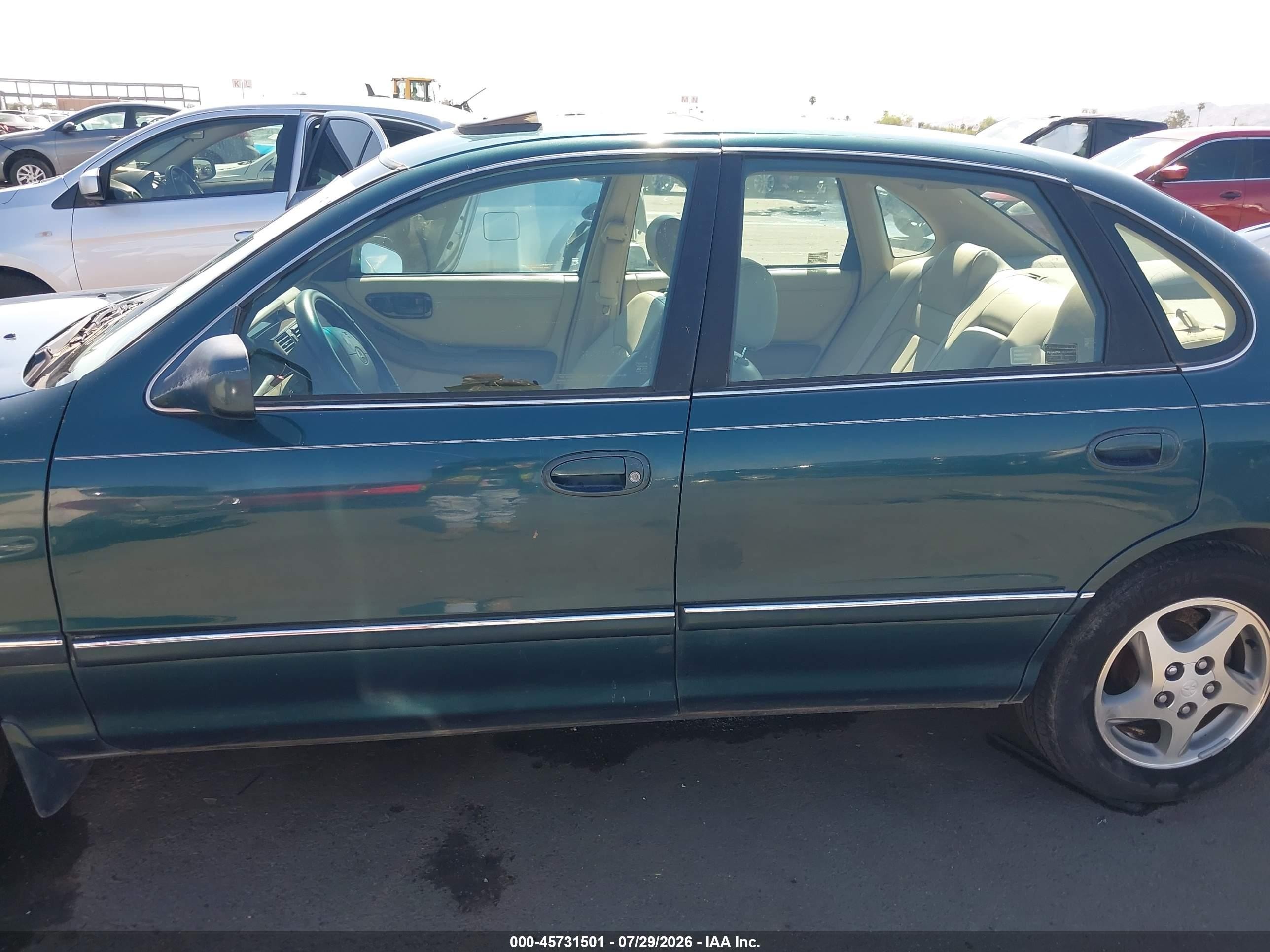 1998 Toyota Avalon Xls Green vin: 4T1BF18B1WU280981