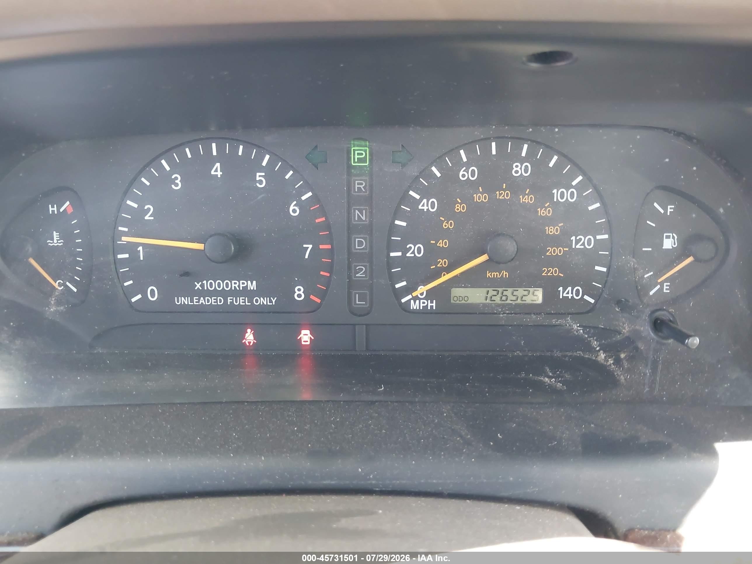 1998 Toyota Avalon Xls Green vin: 4T1BF18B1WU280981
