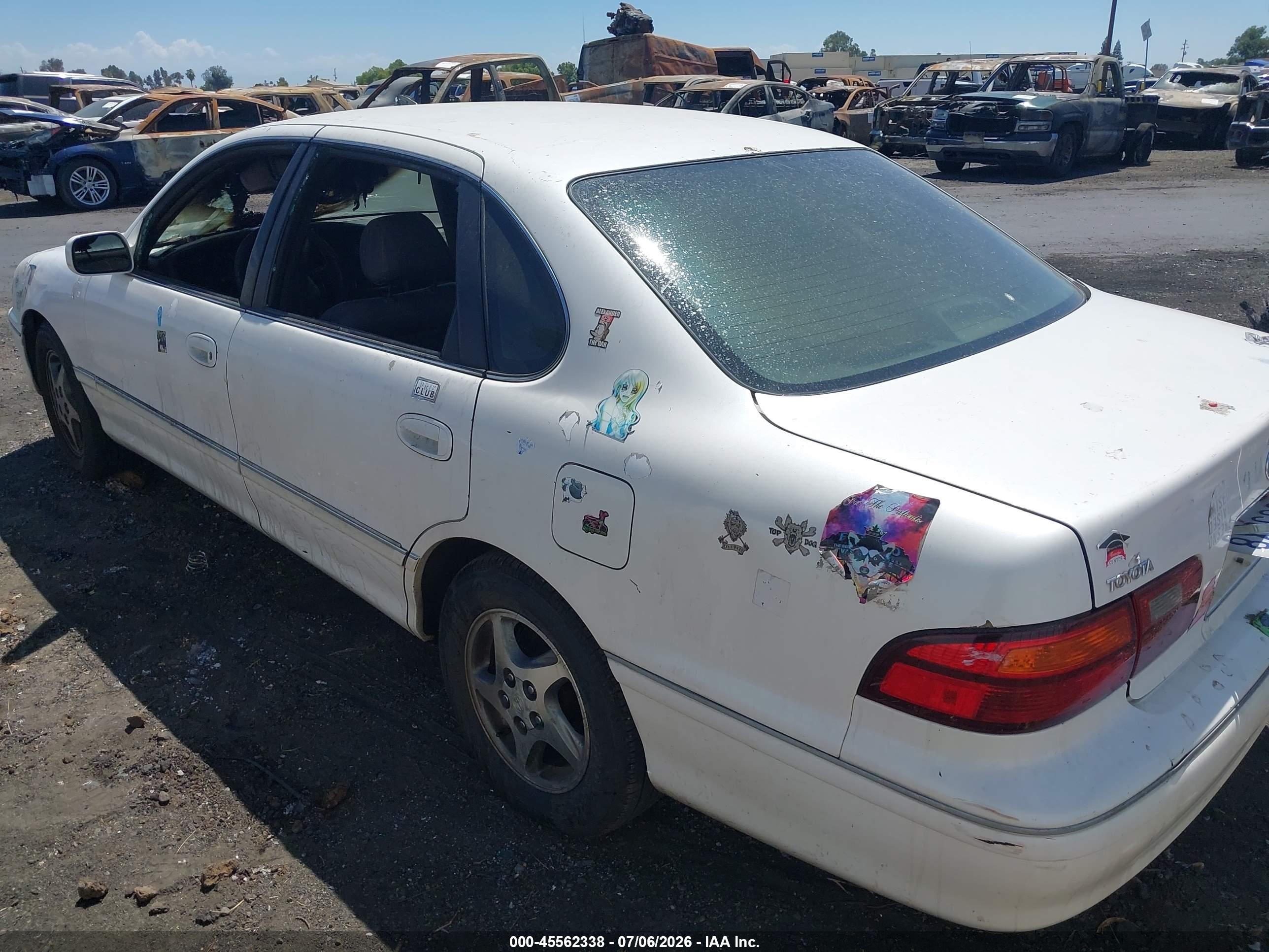 1999 Toyota Avalon Xls White vin: 4T1BF18B1XU300874
