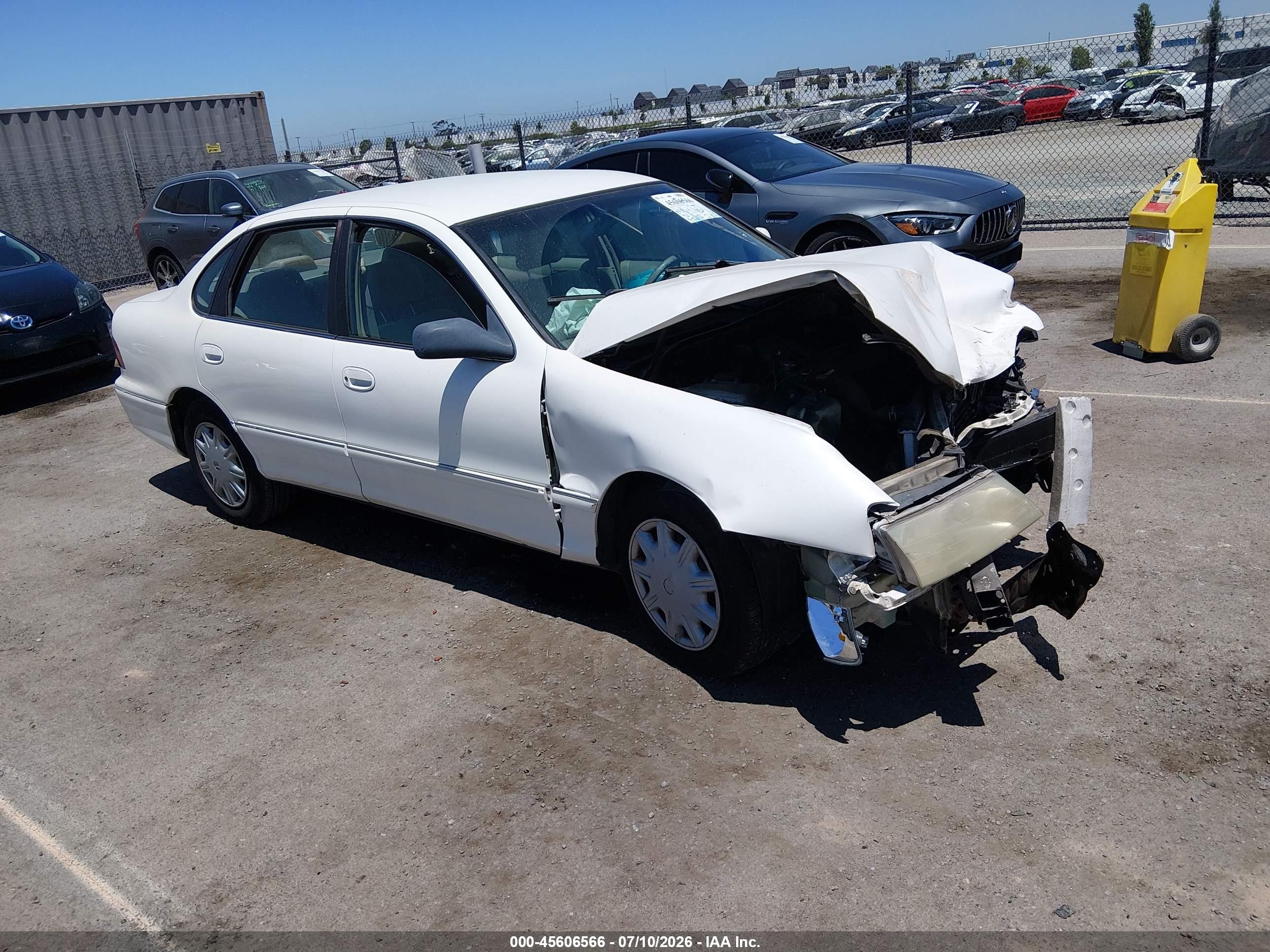 1999 Toyota Avalon Xl White vin: 4T1BF18B1XU306125