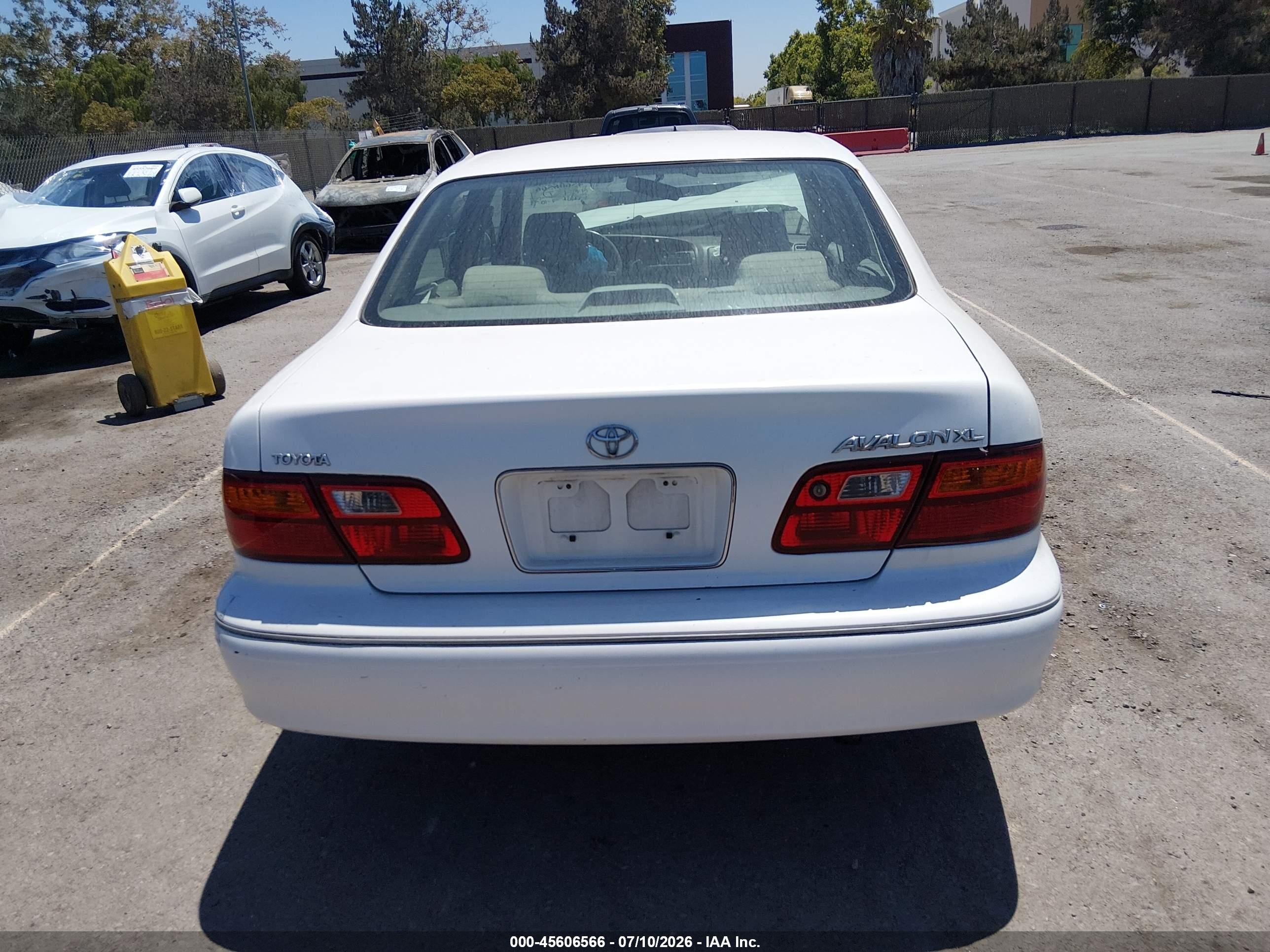 1999 Toyota Avalon Xl White vin: 4T1BF18B1XU306125