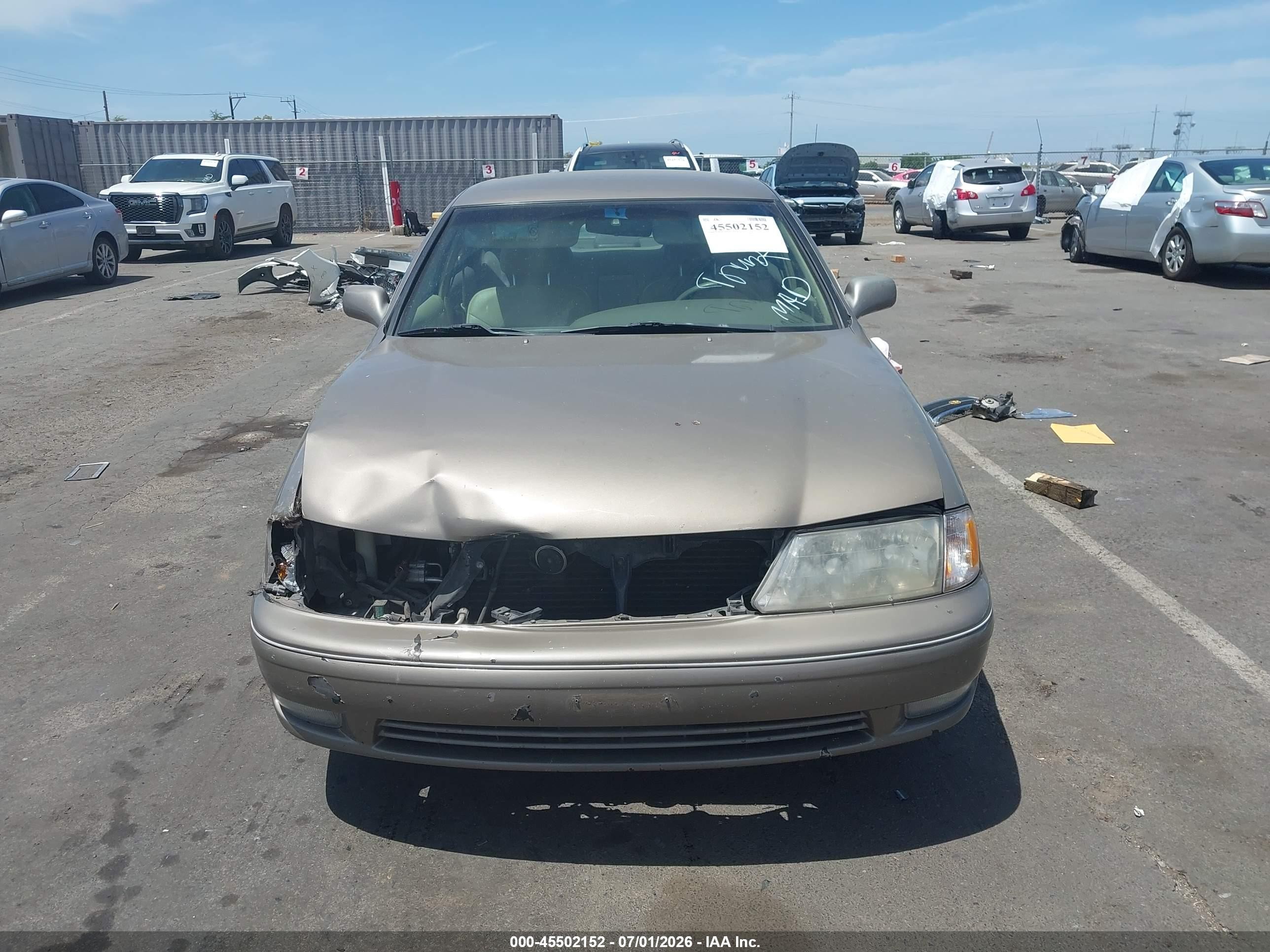 1999 Toyota Avalon Xls Beige vin: 4T1BF18B1XU340288