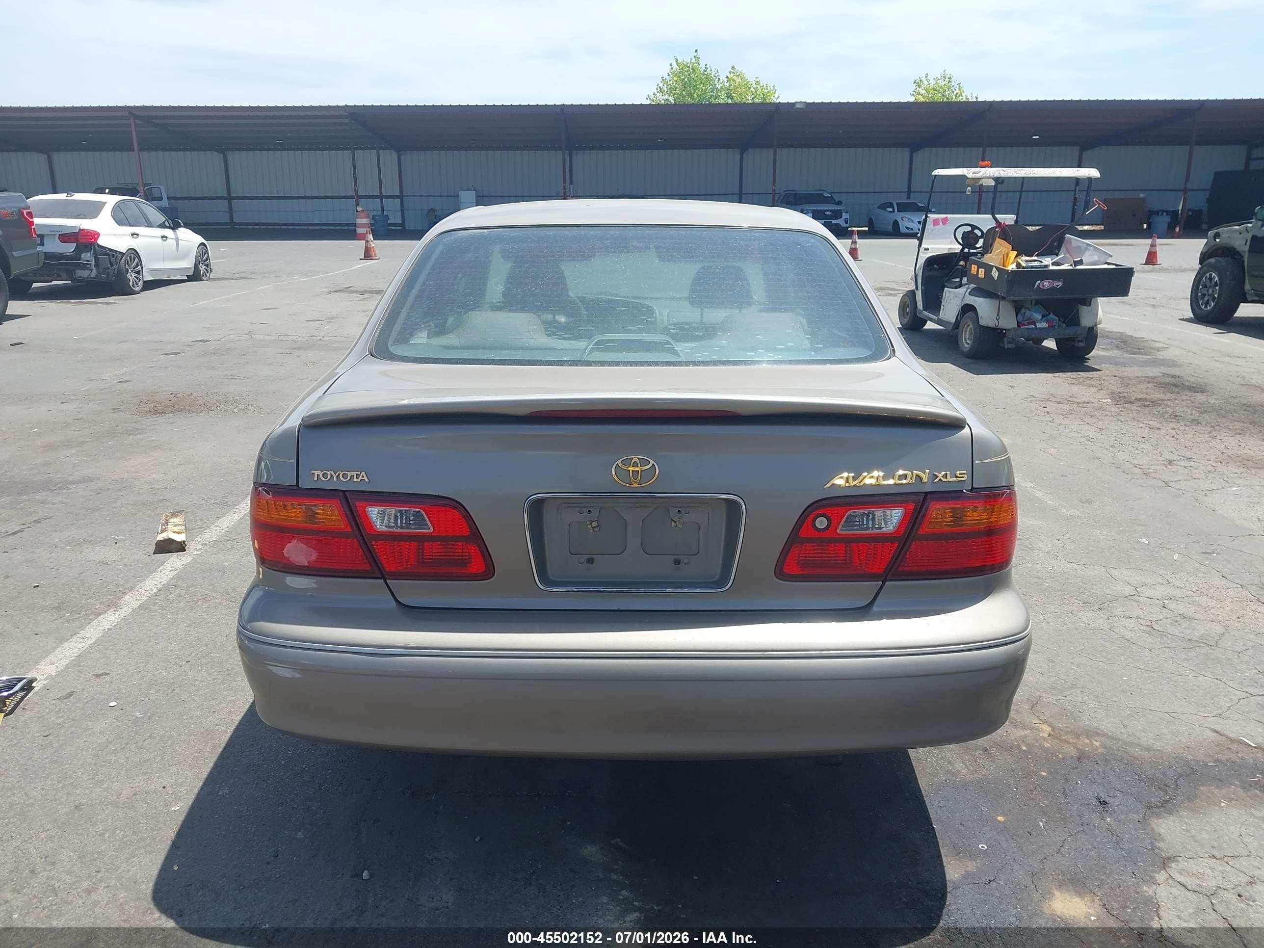 1999 Toyota Avalon Xls Beige vin: 4T1BF18B1XU340288