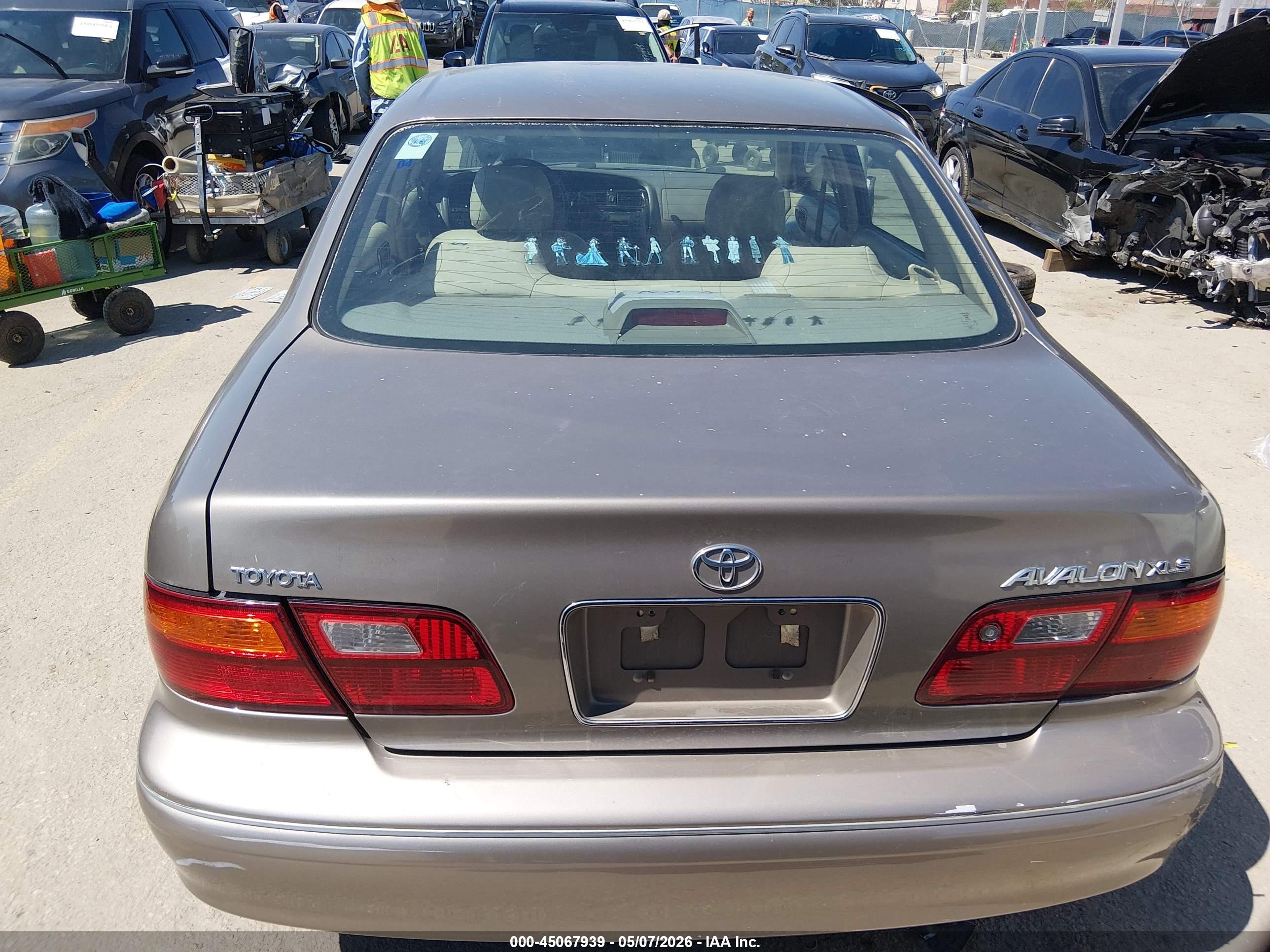1998 Toyota Avalon Xls Коричневый vin: 4T1BF18B2WU263400