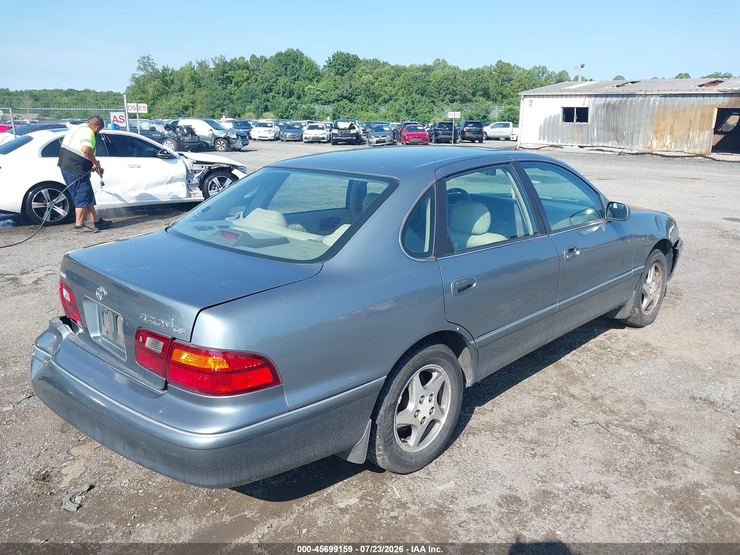 1999 Toyota Avalon Xls Light Blue vin: 4T1BF18B2XU328229