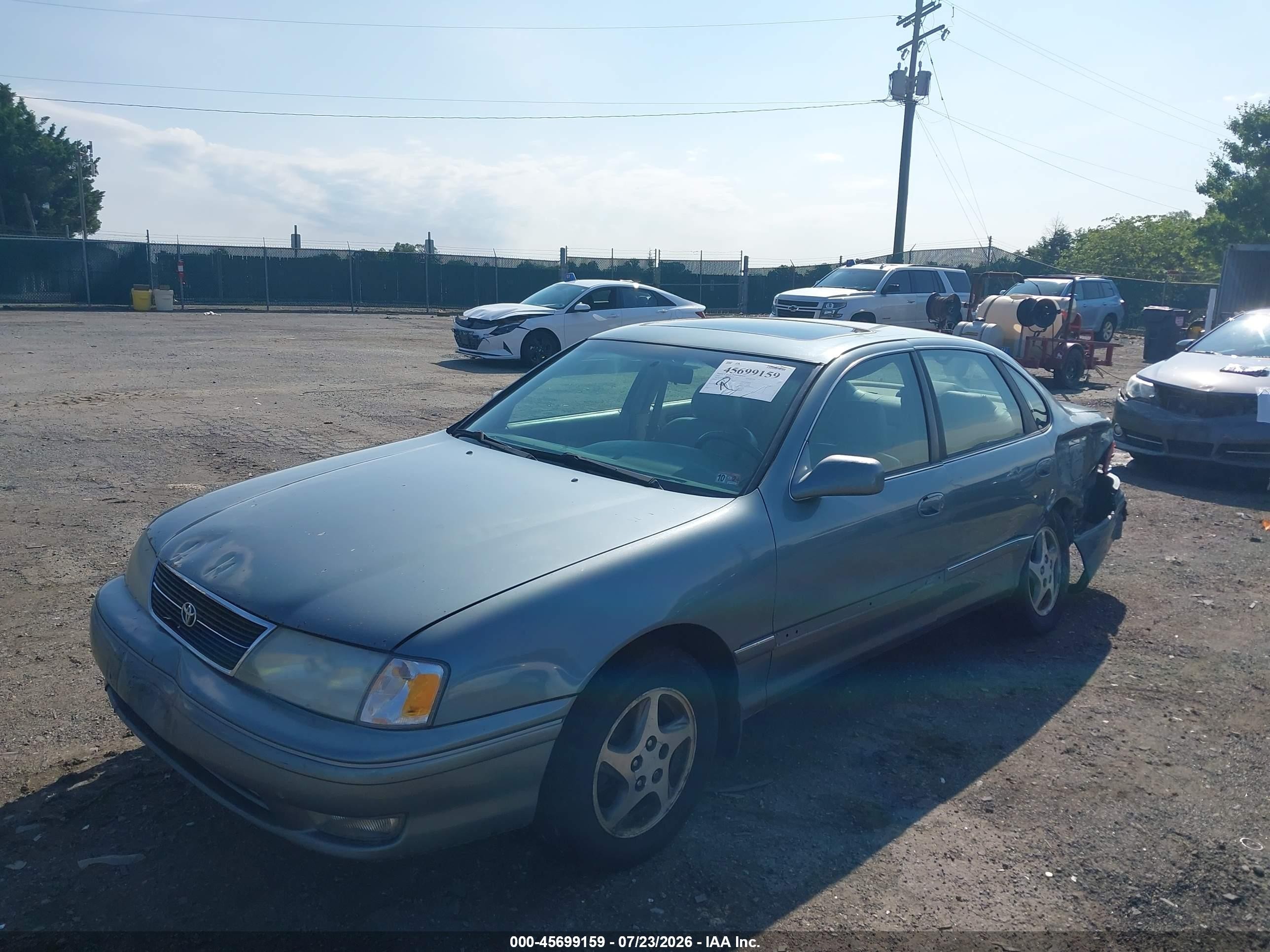 1999 Toyota Avalon Xls Light Blue vin: 4T1BF18B2XU328229