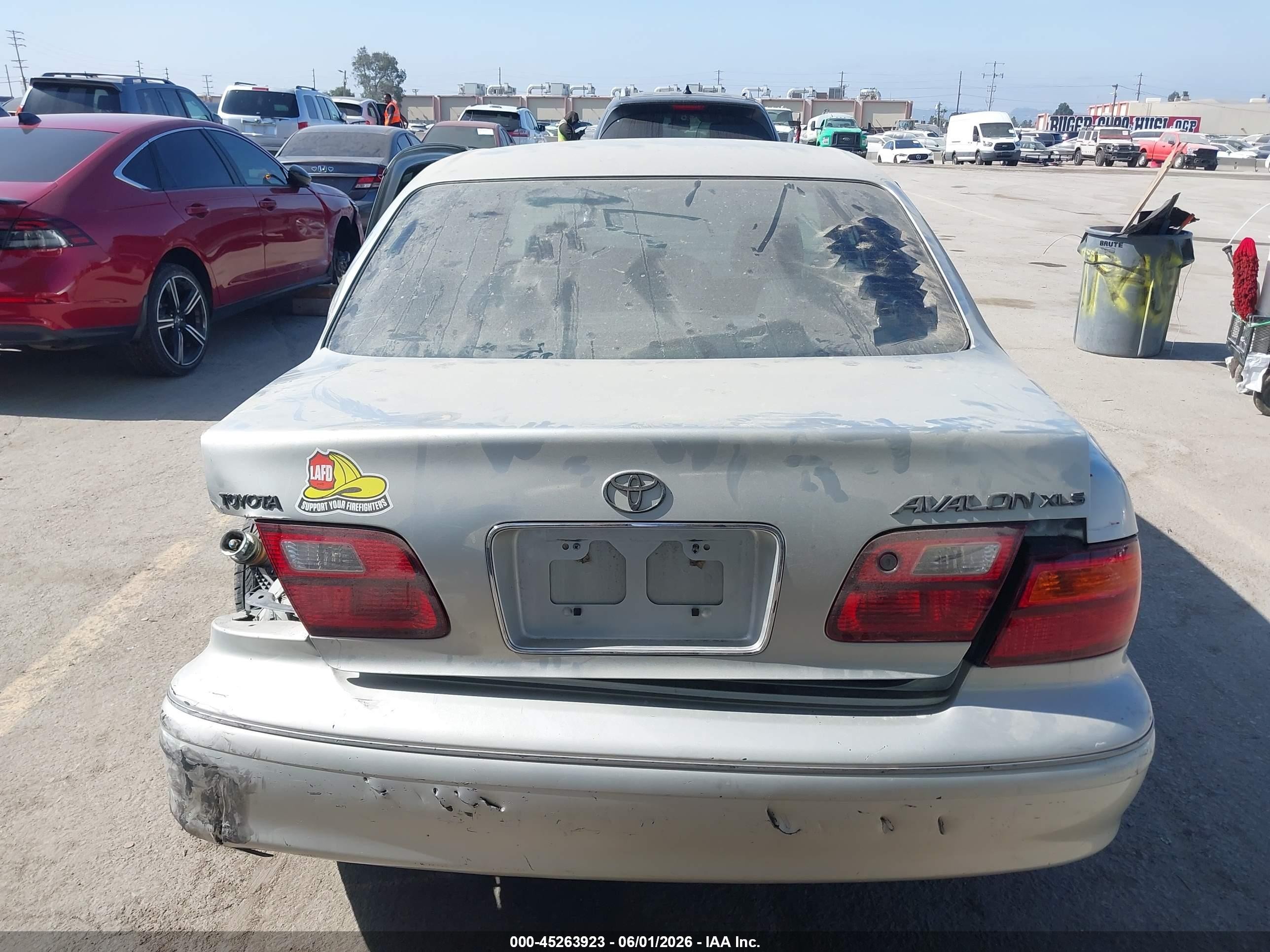 1999 Toyota Avalon Xls Silver vin: 4T1BF18B2XU343216