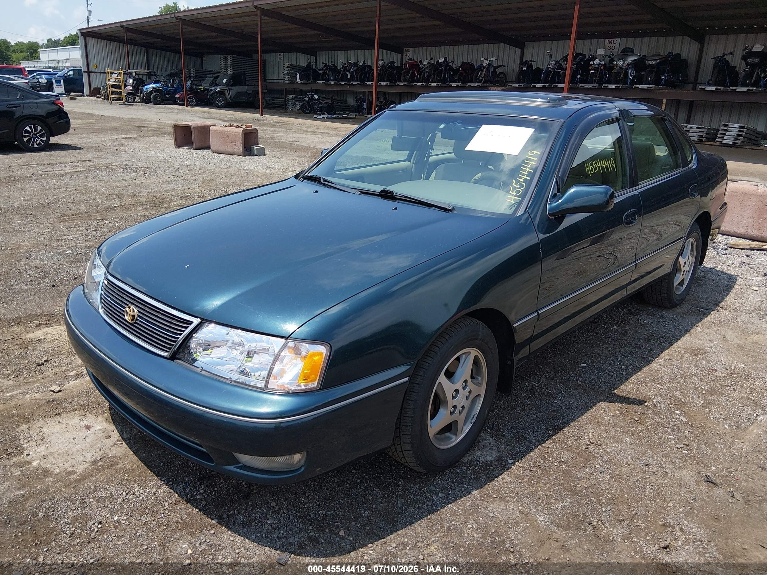 1998 Toyota Avalon Xls Зеленый vin: 4T1BF18B4WU251426