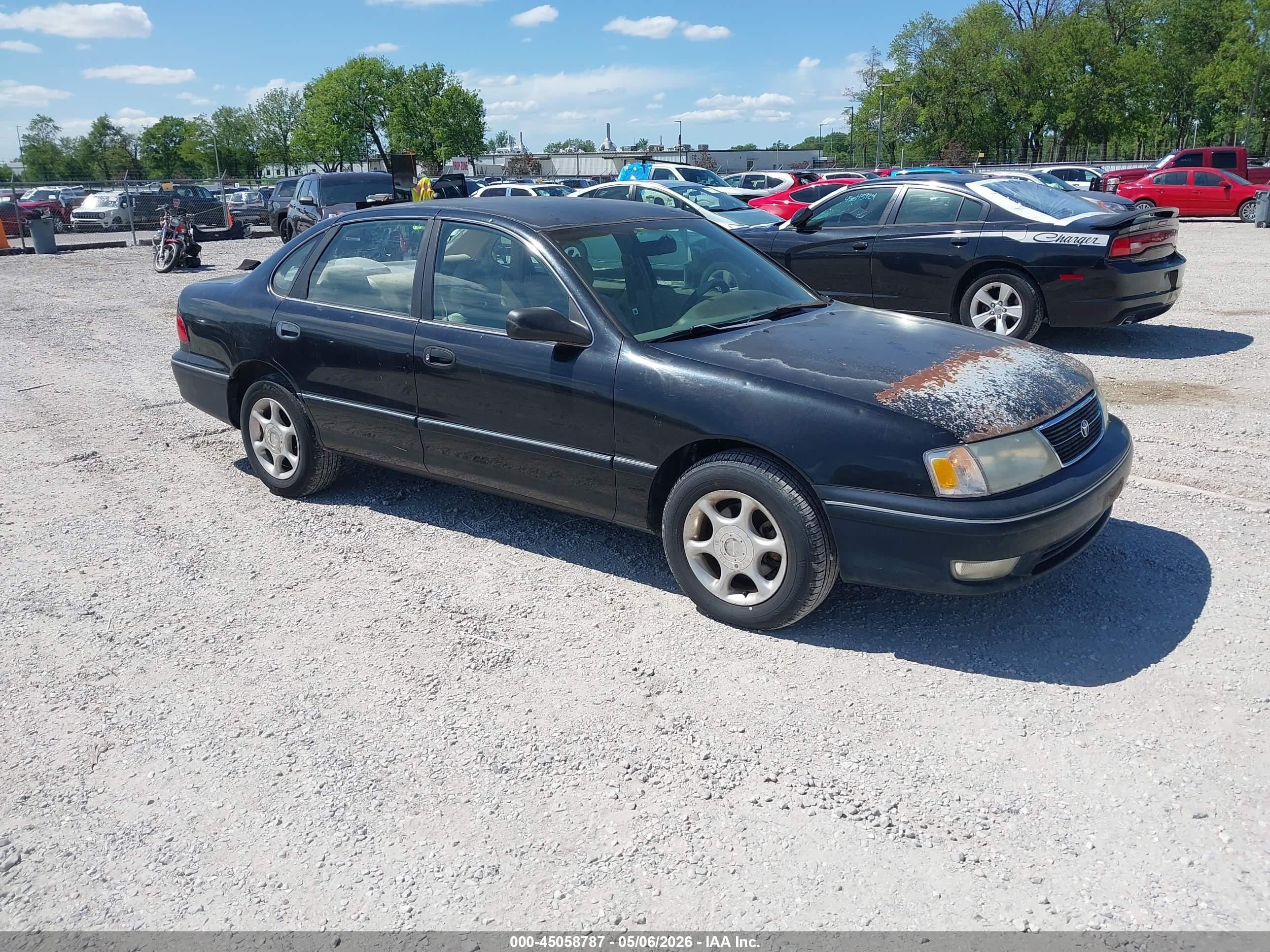 1998 Toyota Avalon Xls Black vin: 4T1BF18B4WU287004