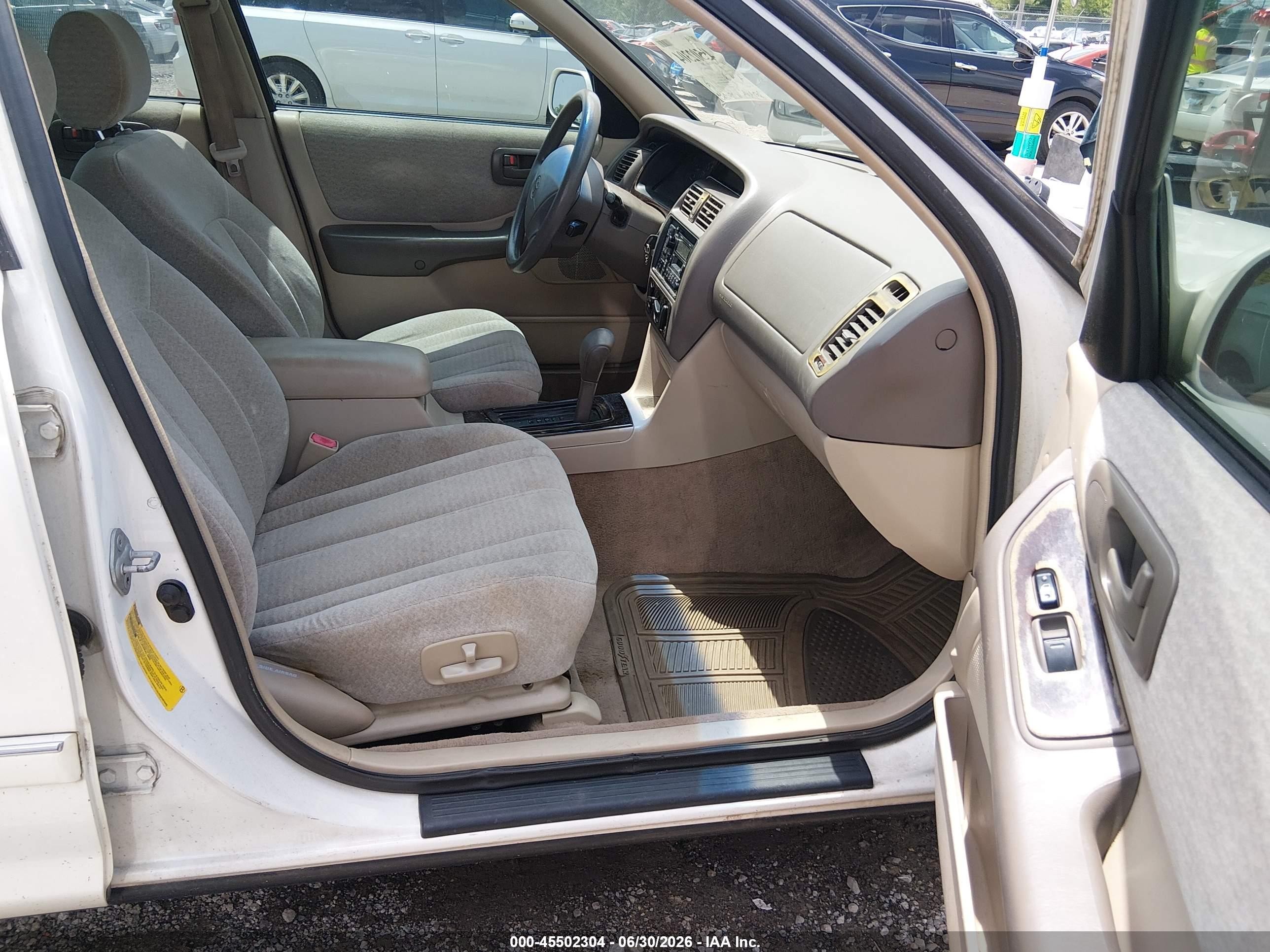 1999 Toyota Avalon Xl White vin: 4T1BF18B4XU293810