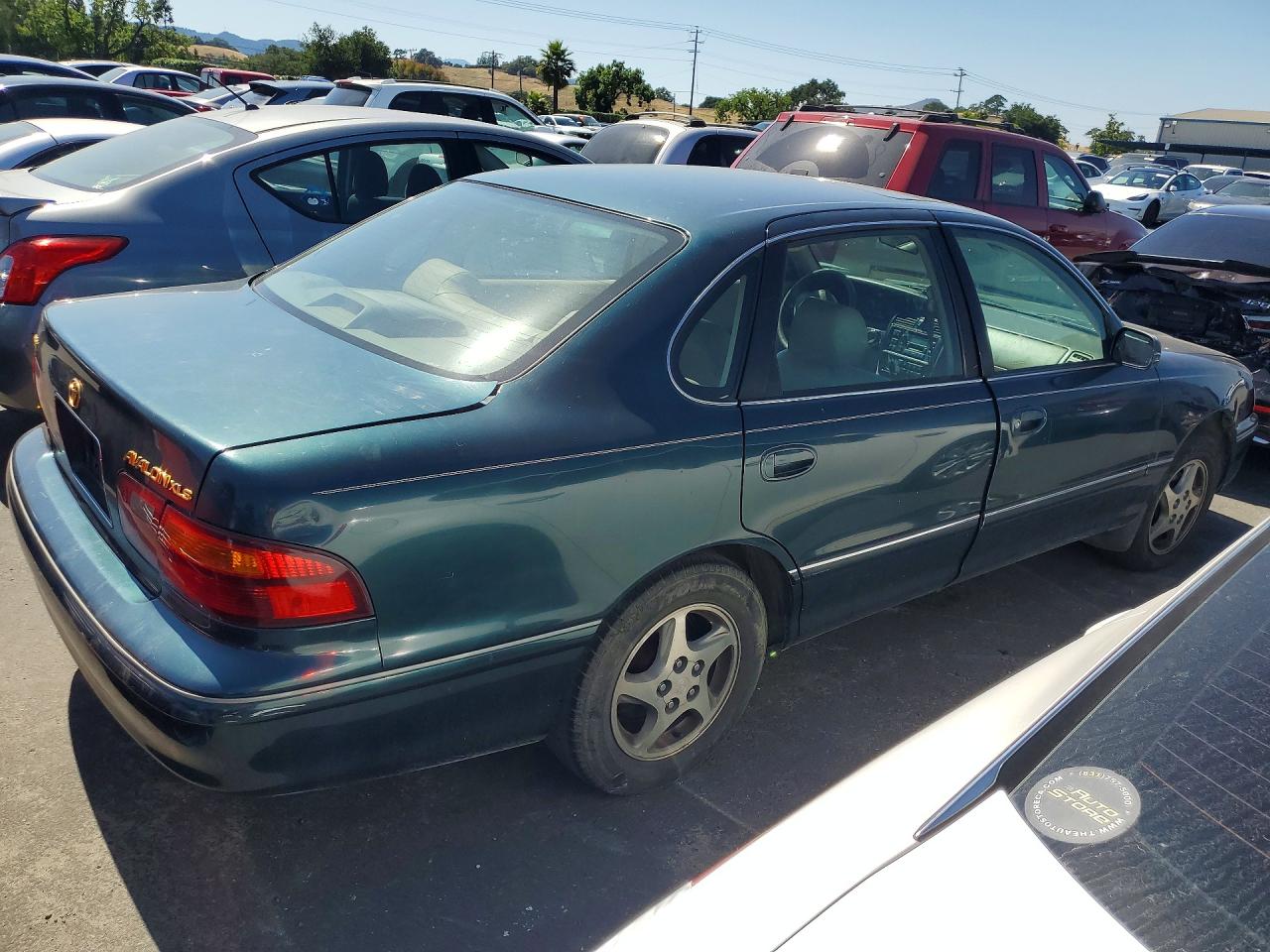 1998 Toyota Avalon Xls Green vin: 4T1BF18B6WU222817