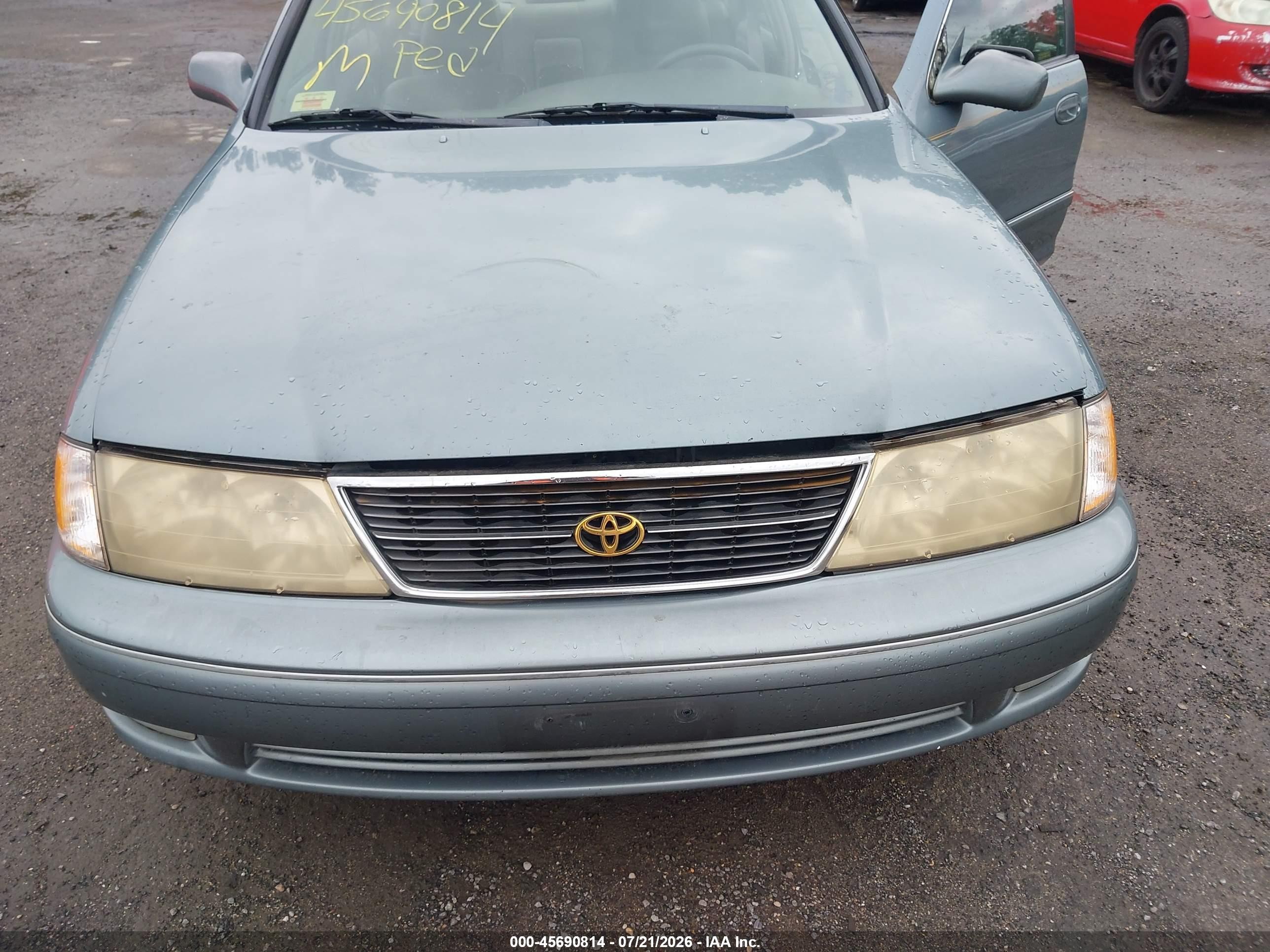 1999 Toyota Avalon Xls Green vin: 4T1BF18B6XU302345