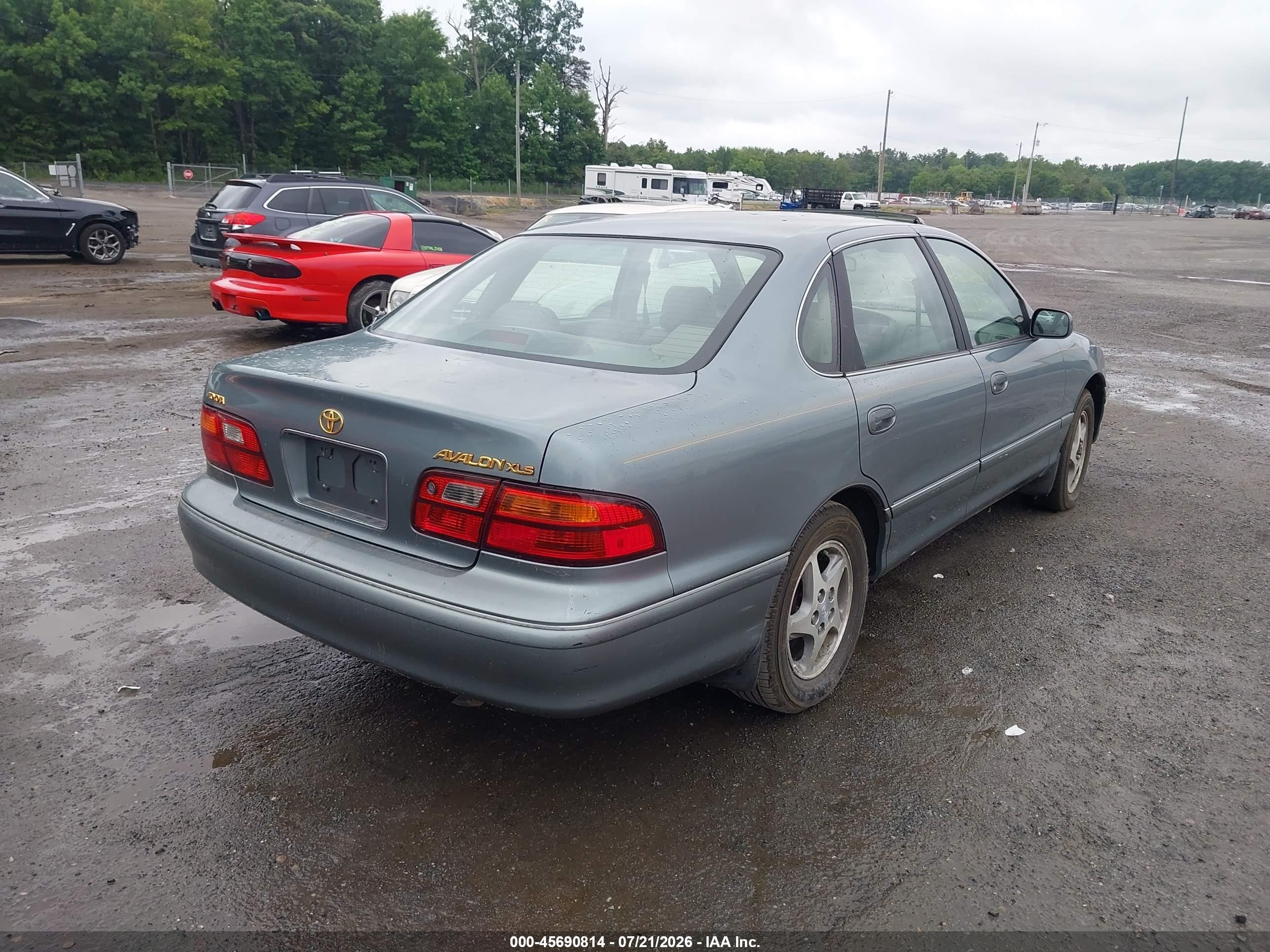 1999 Toyota Avalon Xls Green vin: 4T1BF18B6XU302345