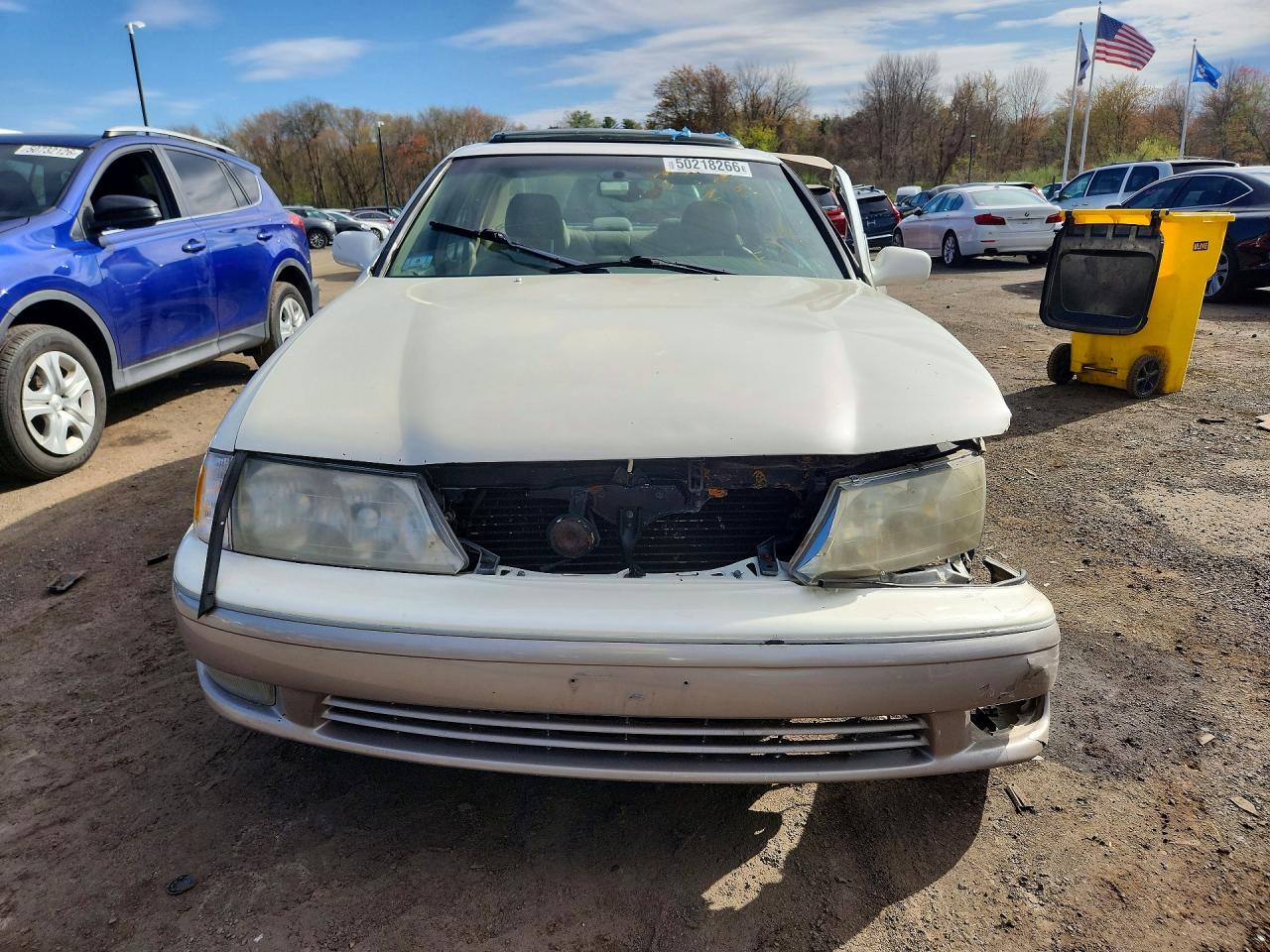 1998 Toyota Avalon Xls Белый vin: 4T1BF18B7WU252778