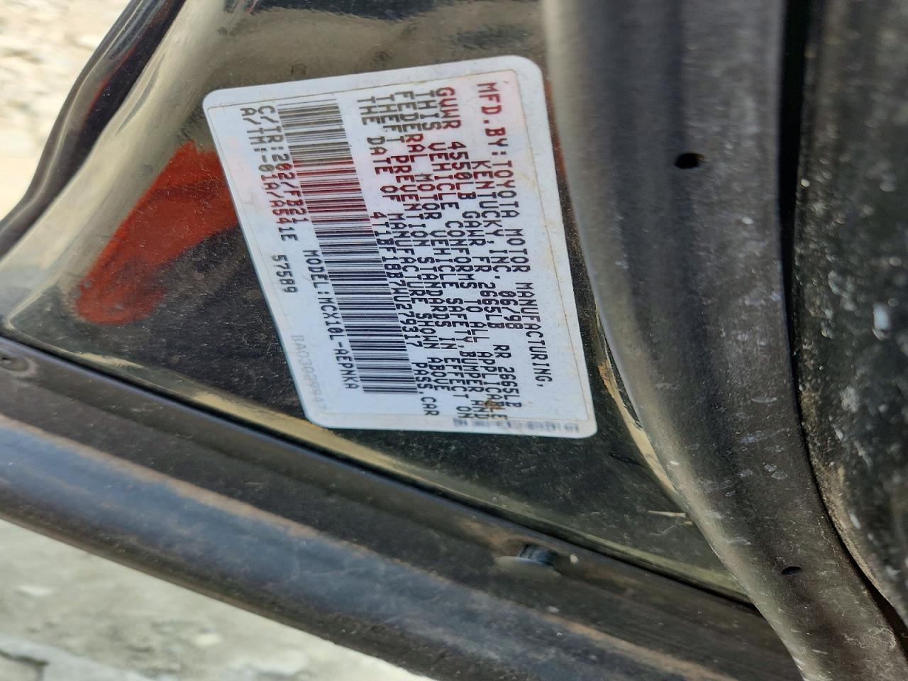 1998 Toyota Avalon Xl Black vin: 4T1BF18B7WU279317