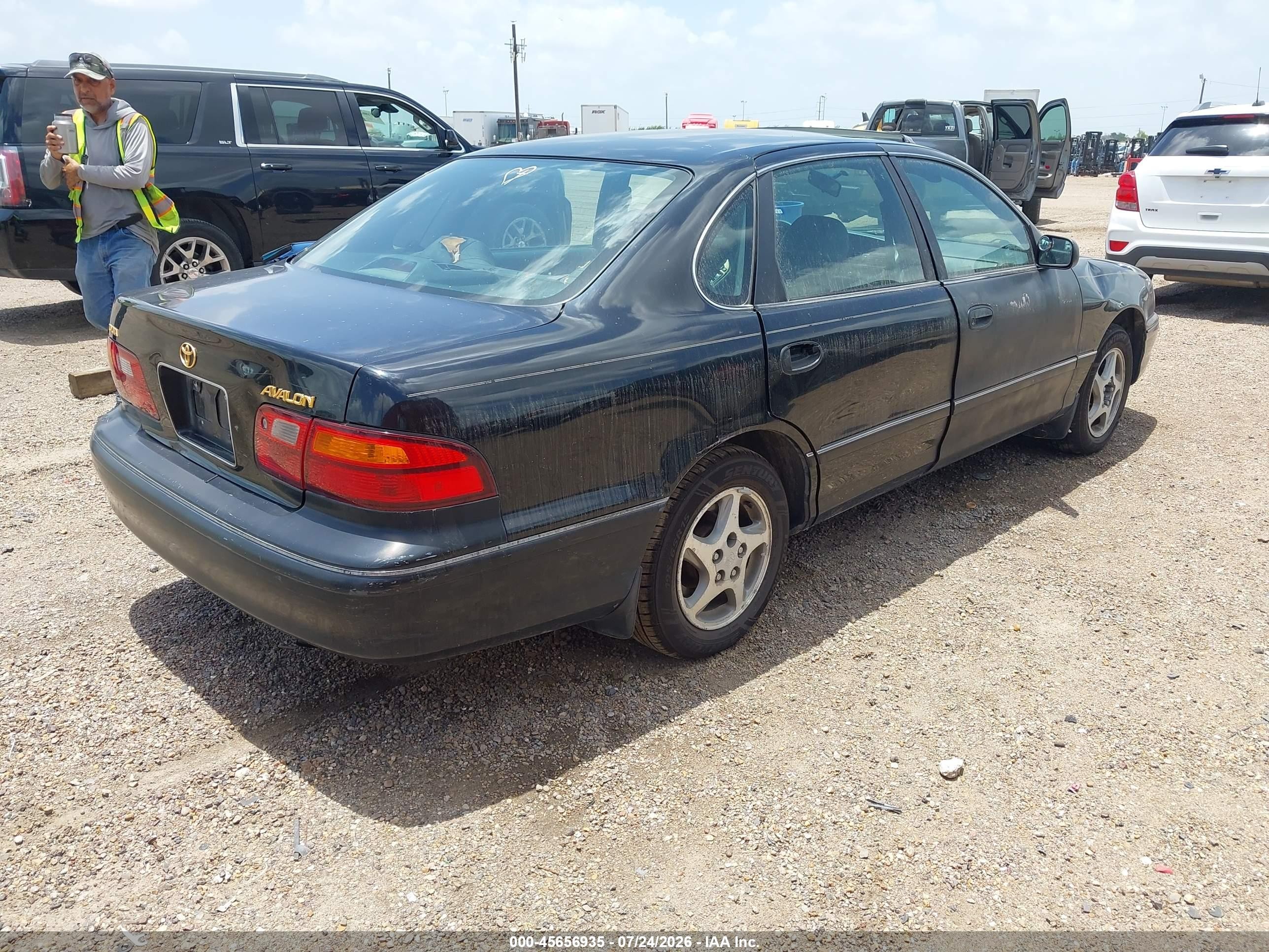 1999 Toyota Avalon Xls Black vin: 4T1BF18B7XU339968